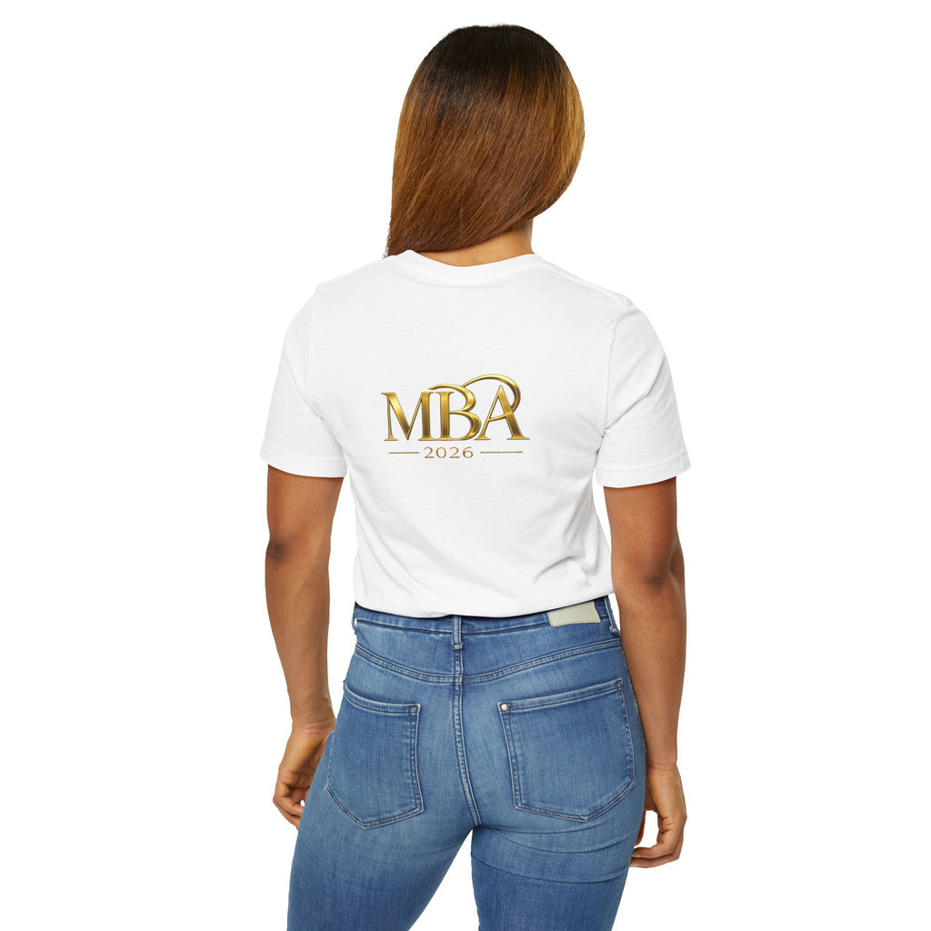MBA 2026 Gold Logo T-Shirt