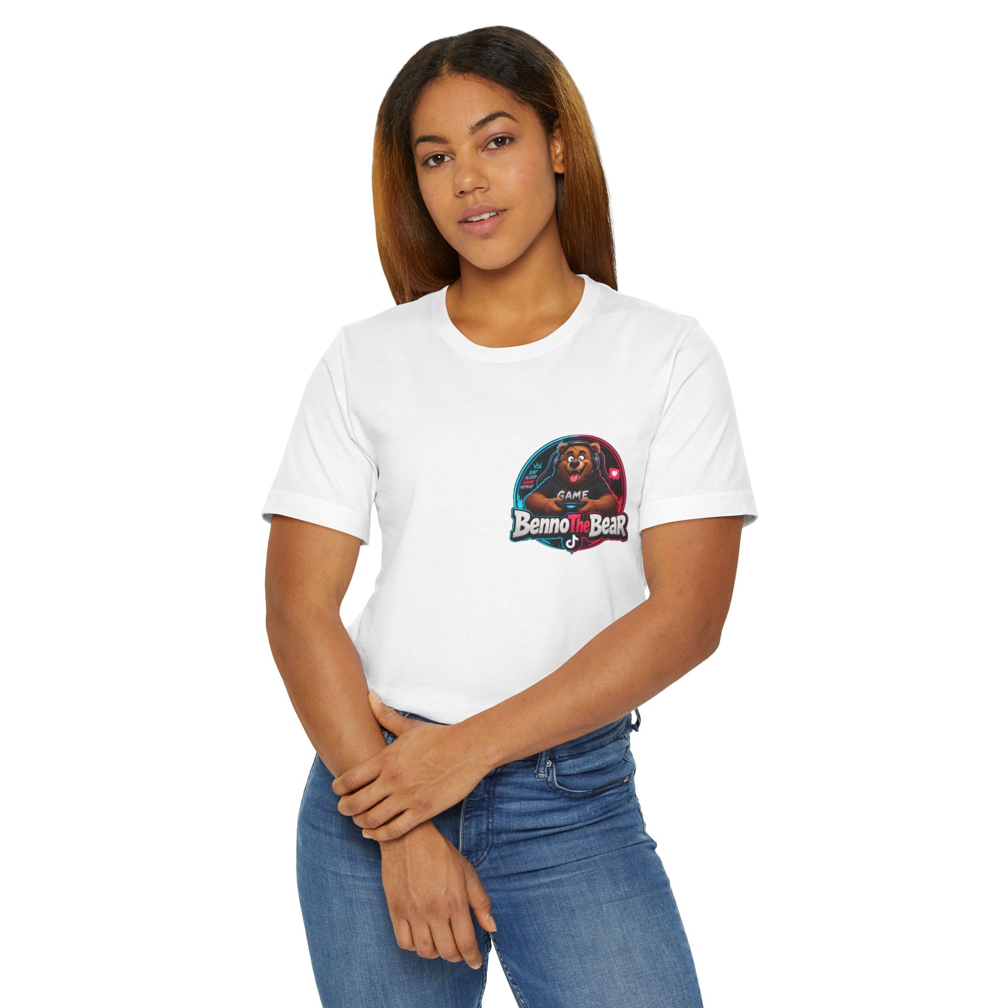 Benno The Bear Gaming T-Shirt — TikTok Streamer Logo Tee