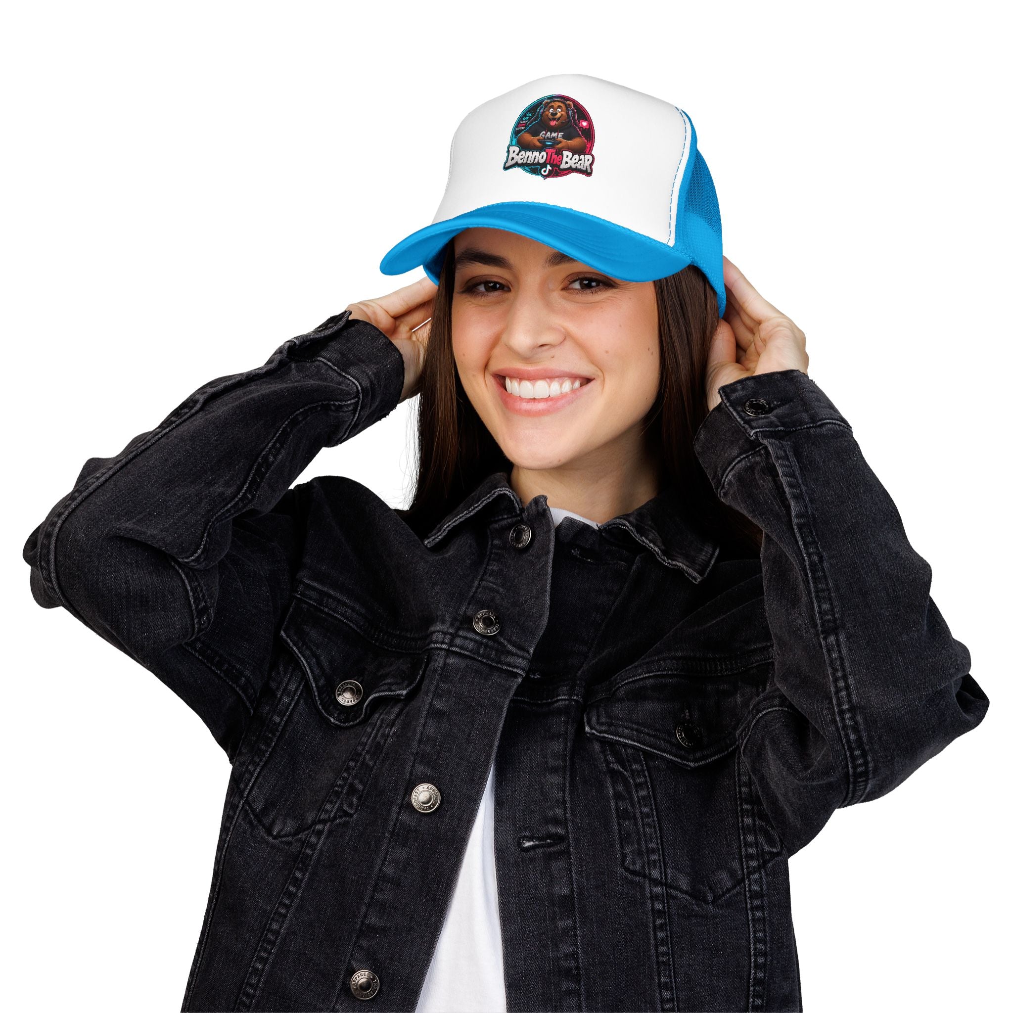 Trucker Hat — 'Benno the Bear' Gaming Logo Foam Cap