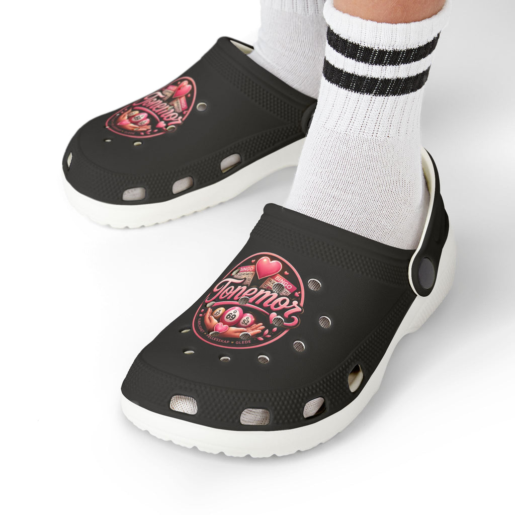 Kid's 'Next Level' Neon Shield Foam Clogs — Lightweight Slip‑On Sandals