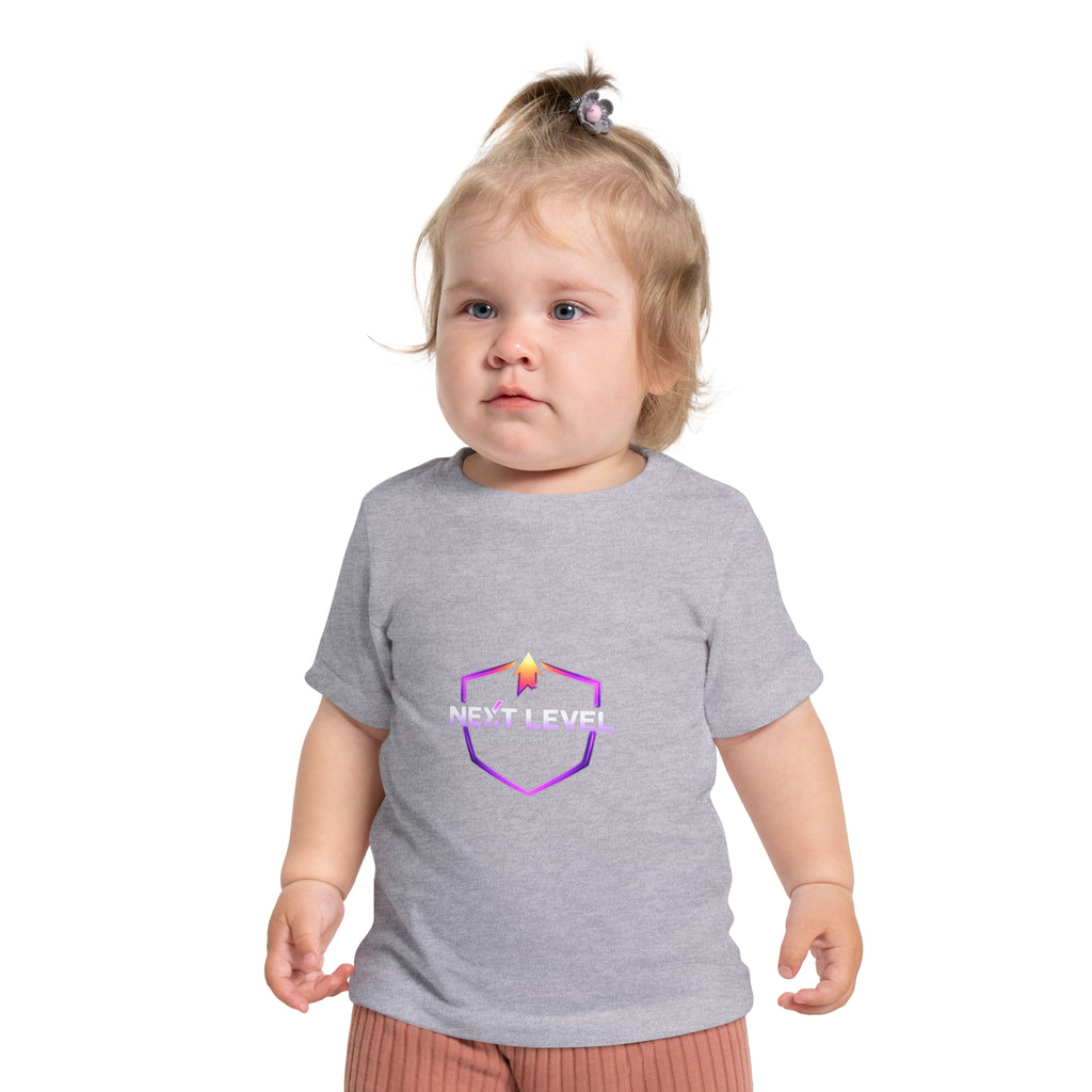 Baby T-Shirt — Pastel Purple Shield Logo "Next Level" Infant Tee