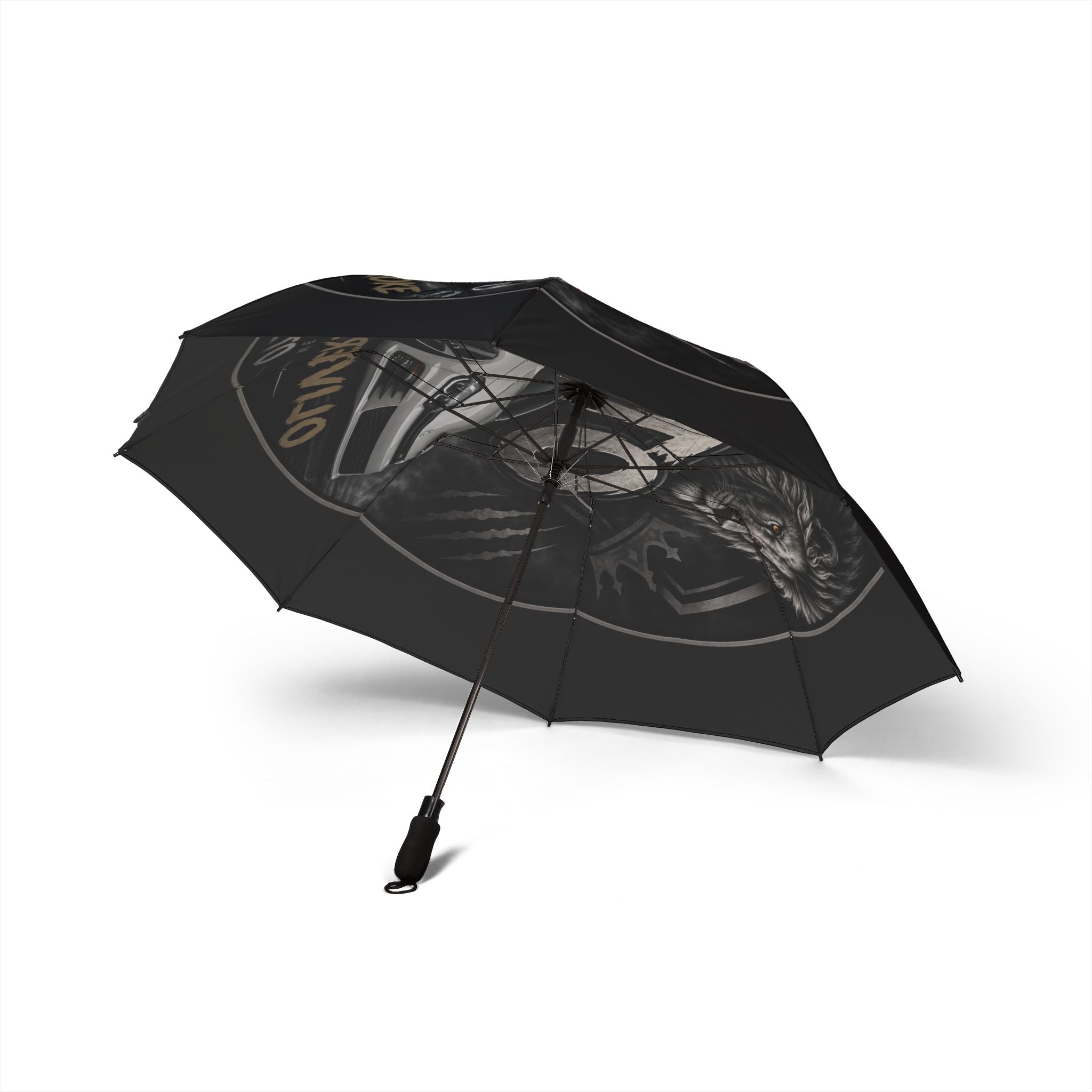 Oliver Foldable Umbrella — Neon 'Next Level' Rain Shield
