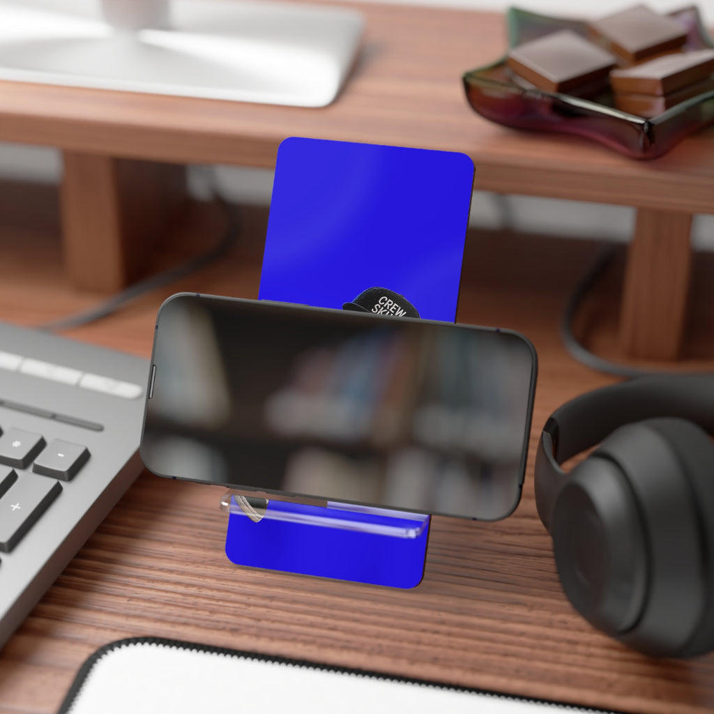 Smartphone Stand — Blue Teddy Crew Design Mobile Phone Holder