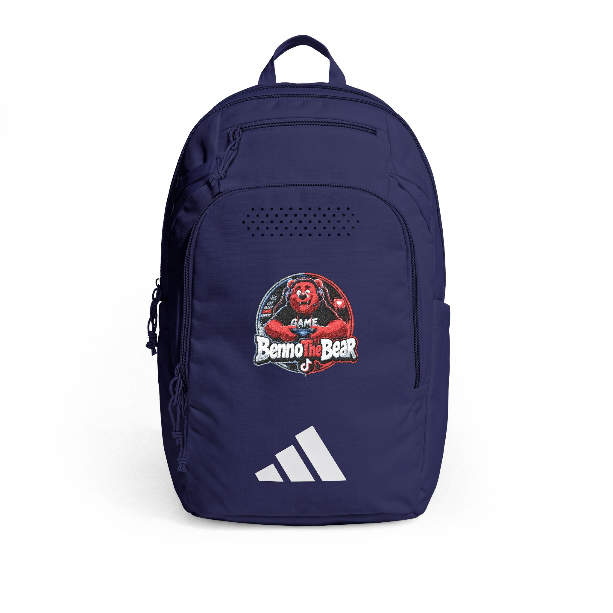 Embroidered Sports Helmet Backpack — Athletic Adidas Defender 5 School Bag