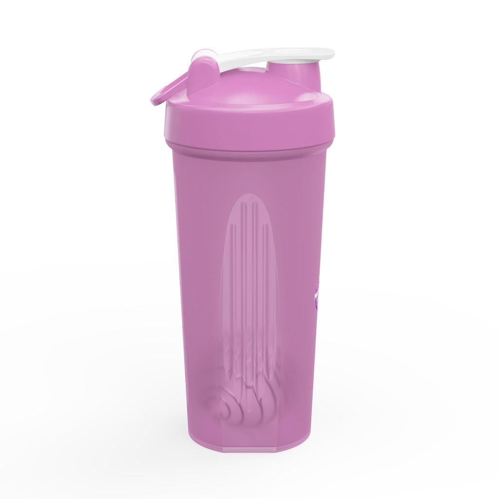 Protein Shaker Bottle - Sport Gym Blender Cup with Secure Flip Lid