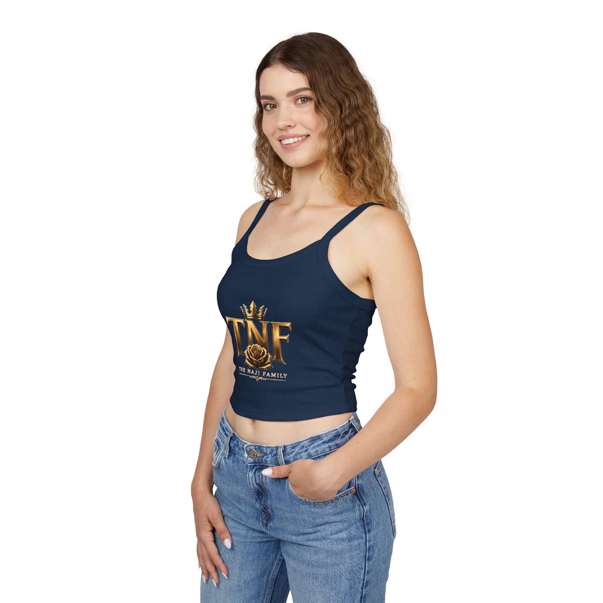 TNF 'The Naji Family' Gold Crest Tank