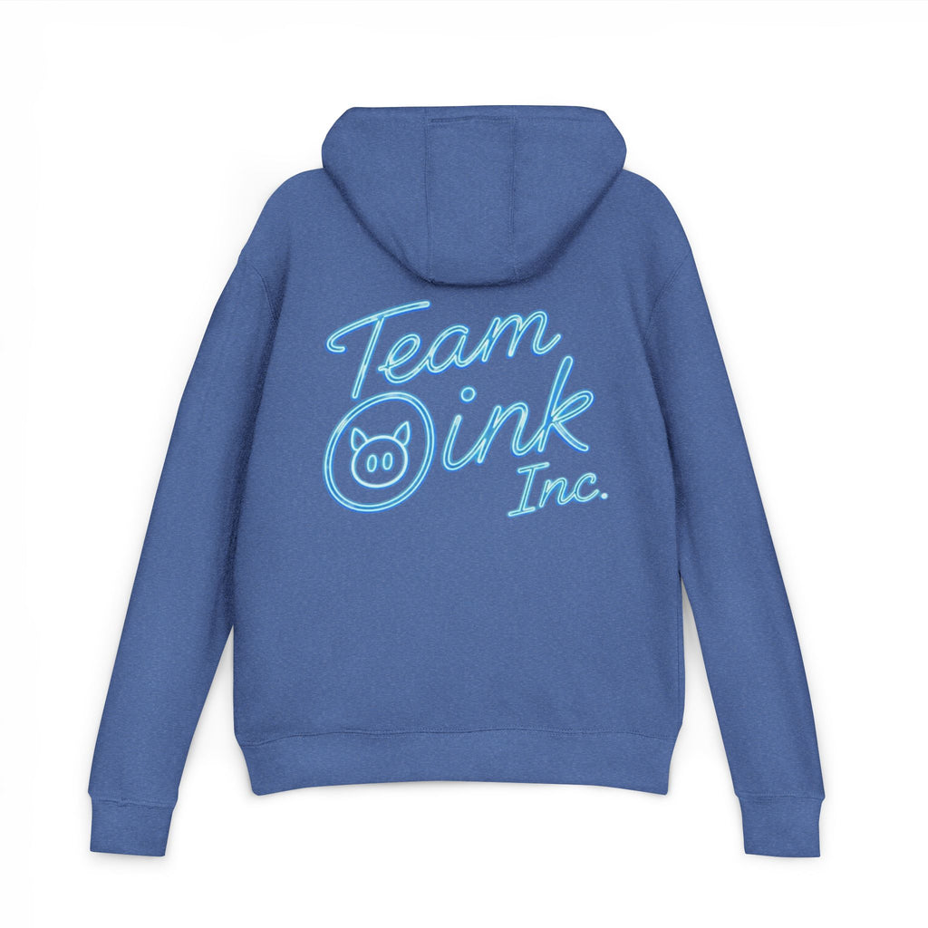 Team Oink Inc. Hoodie — Retro Logo Pullover