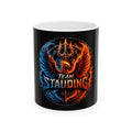 Team Stauding Phoenix Trident Ceramic Mug — Fire & Ice Gaming Coffee Cup (11oz, 15oz)