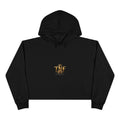 Cropped Hoodie — TNF Gold Crown & Rose Logo