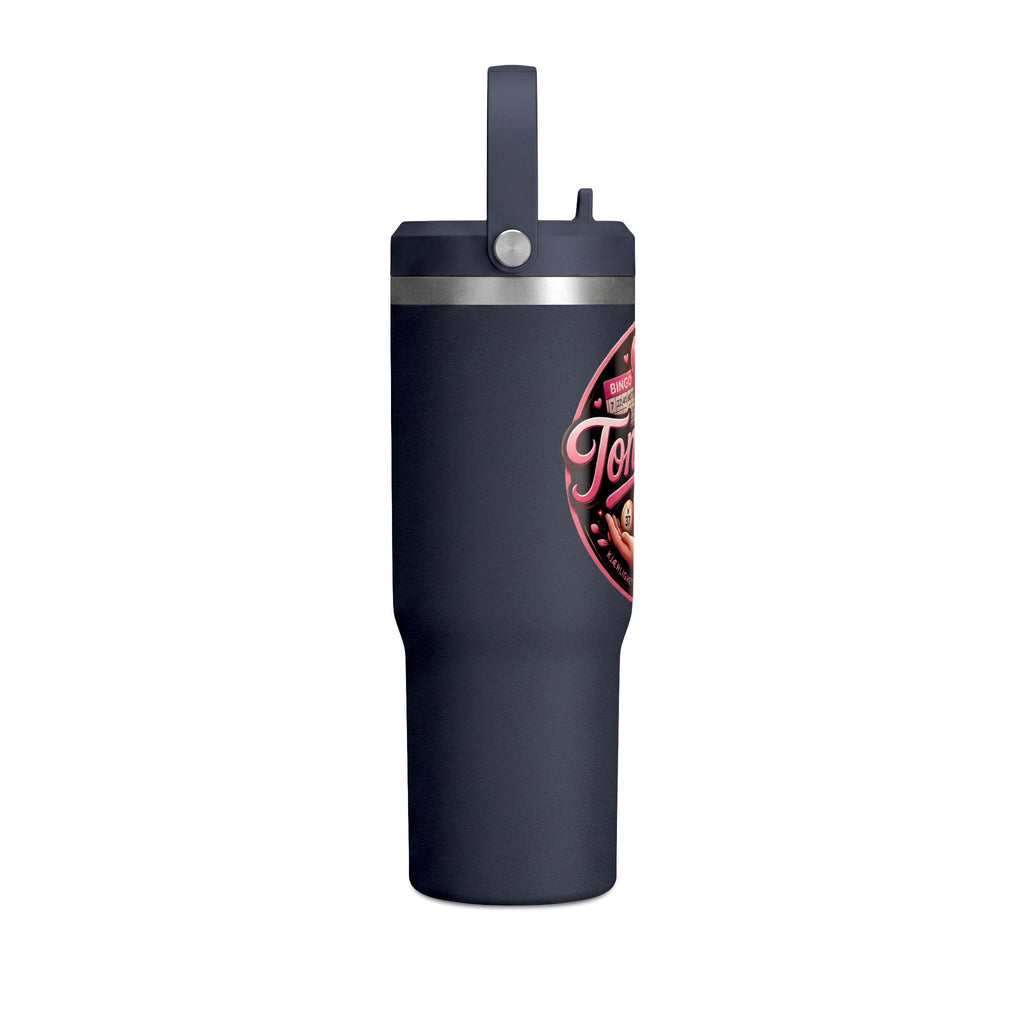 Nomad 32oz Tumbler — Pink Retro Tonemor Heart Logo Travel Mug