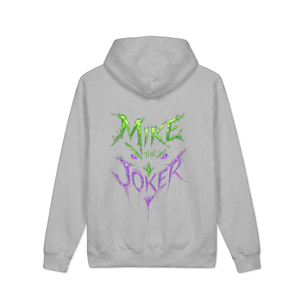 Mike the Joker Hoodie — Grunge Neon Graphic Pullover