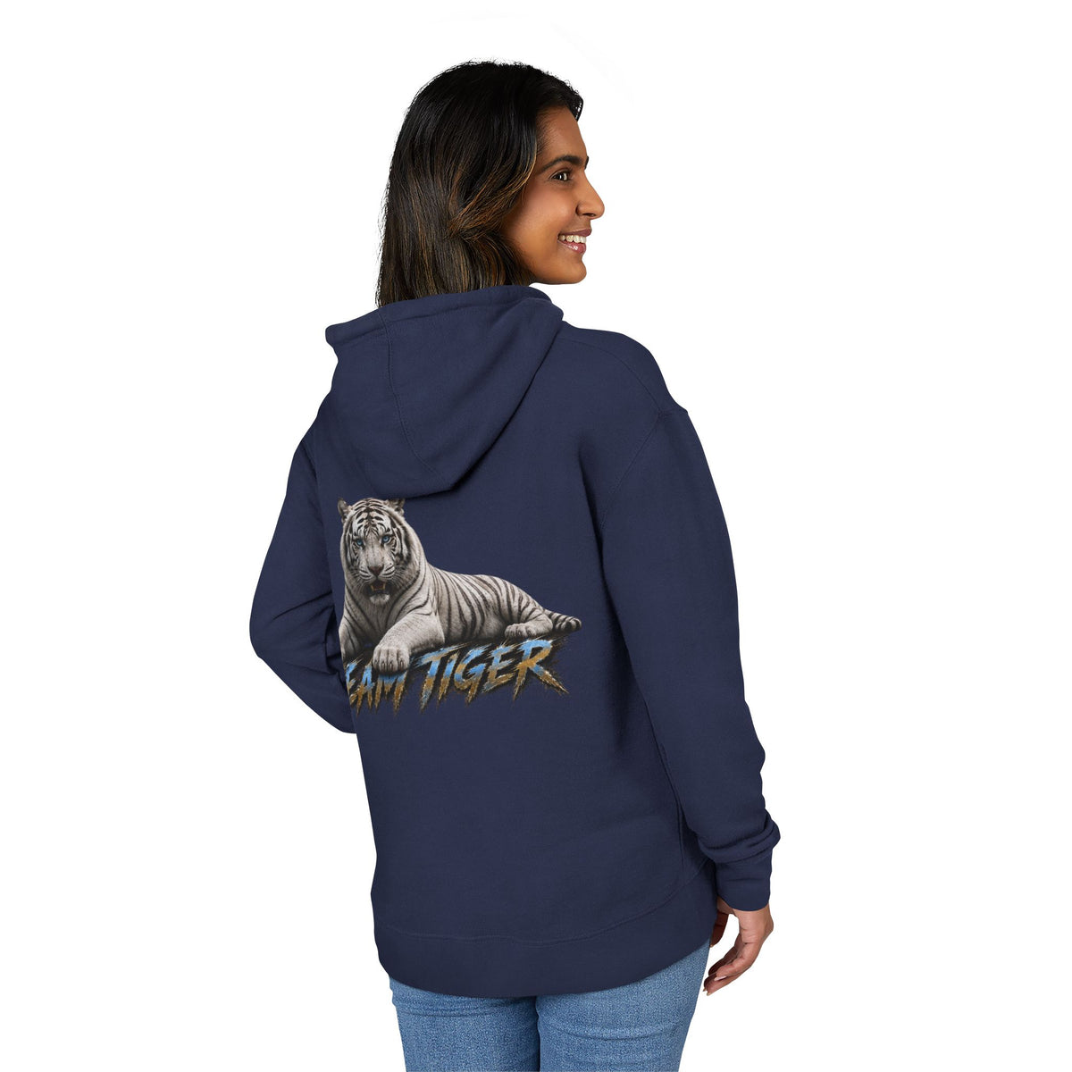 Tiger Hoodie — 'Team Tiger' Graphic Pullover