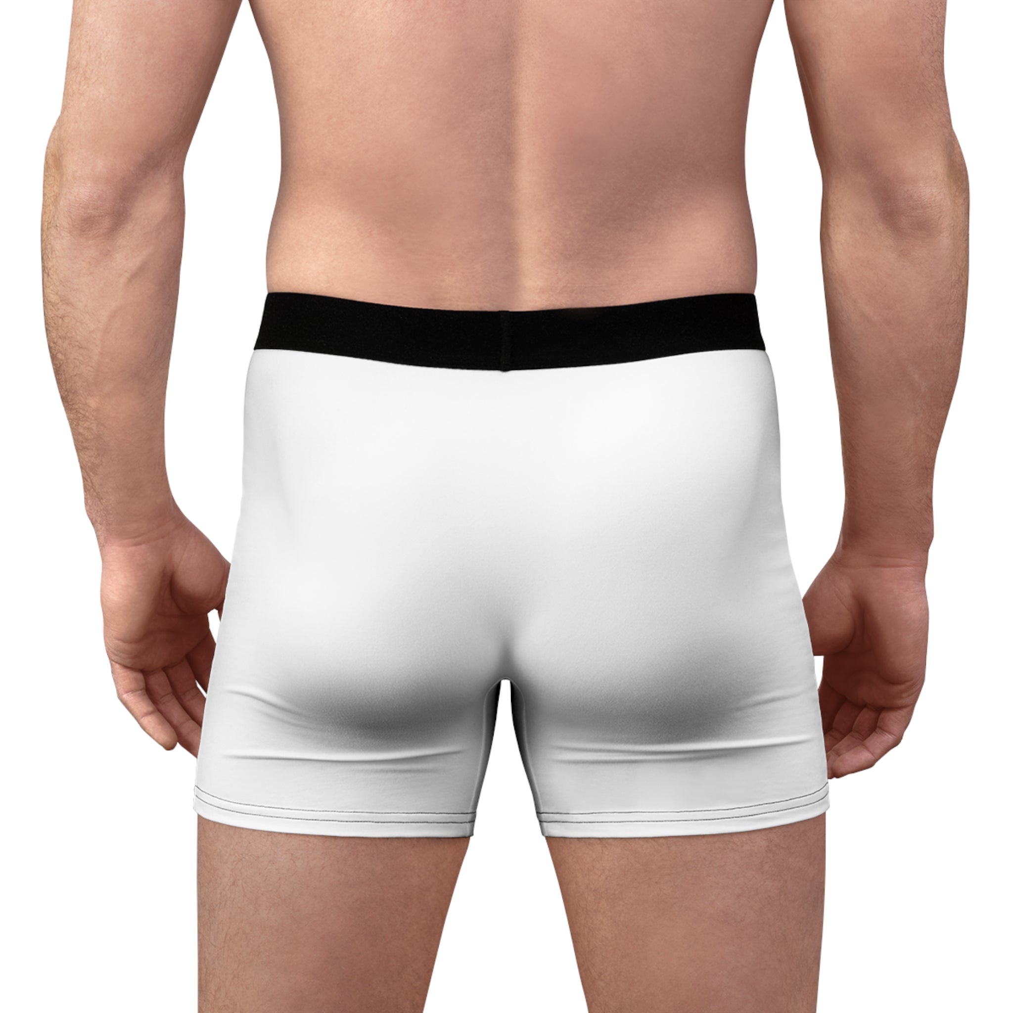 Benno the Bear Logo Boxer Briefs — Men’s Novelty AOP Underwear