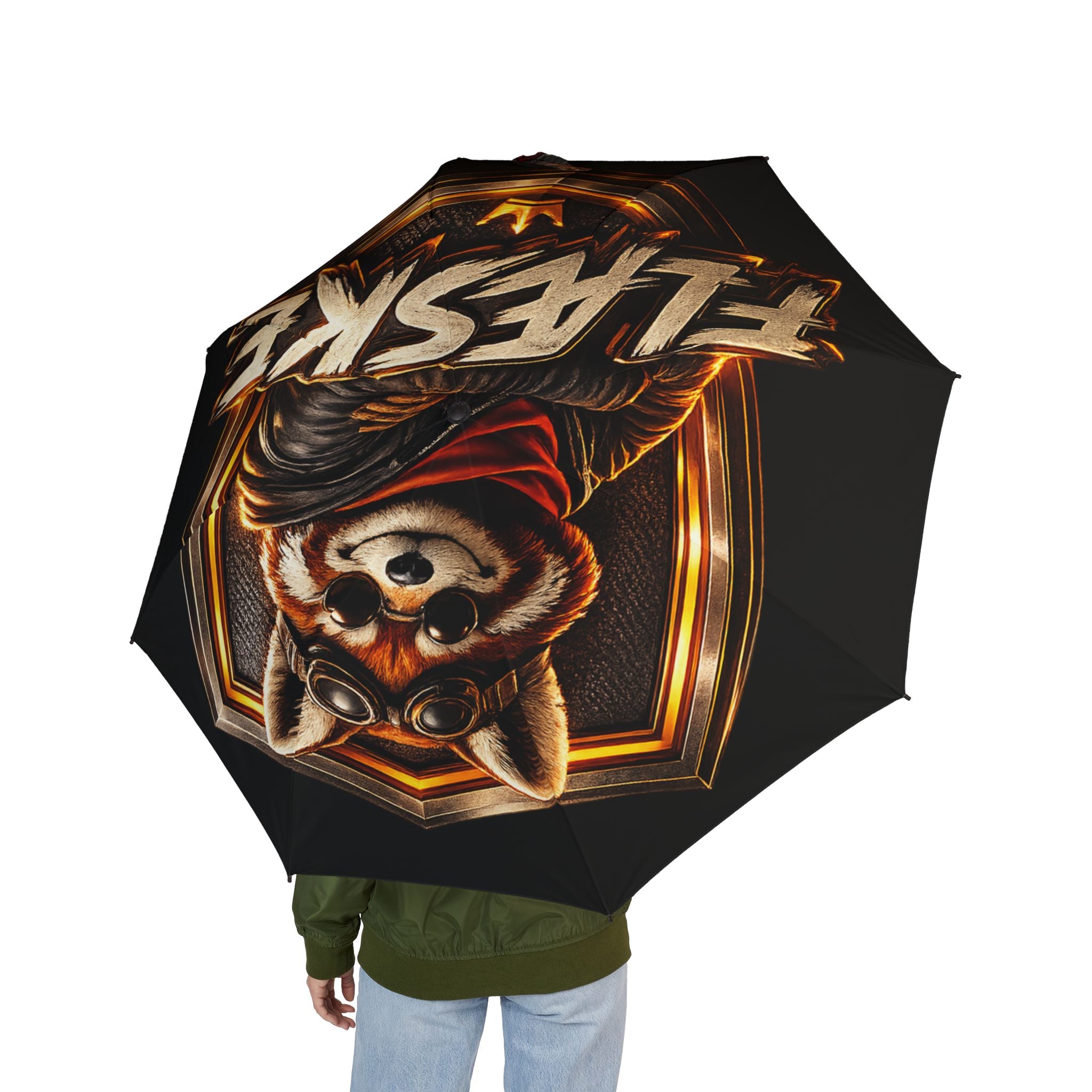 Semi-Automatic Foldable Umbrella