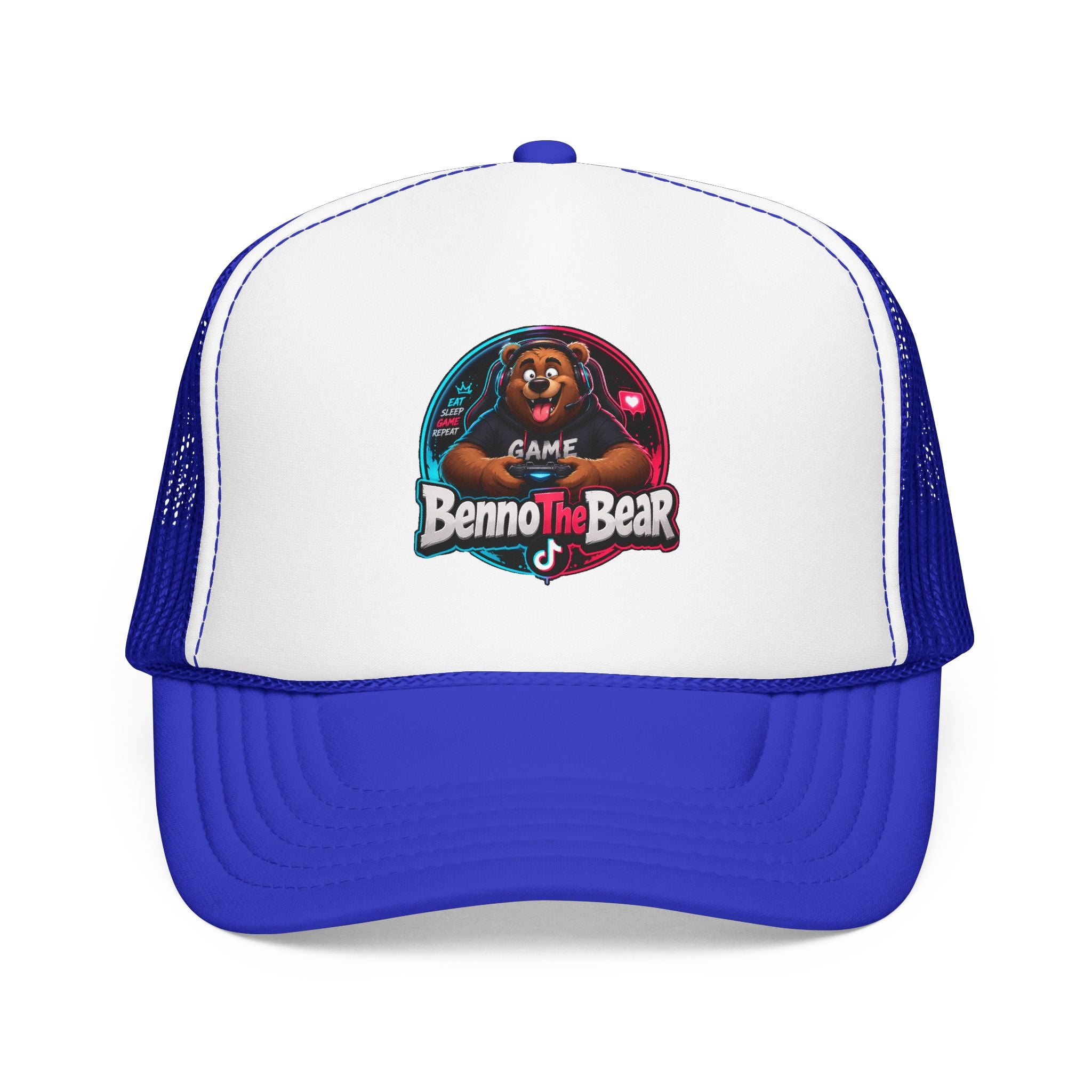 Trucker Hat — 'Benno the Bear' Gaming Logo Foam Cap