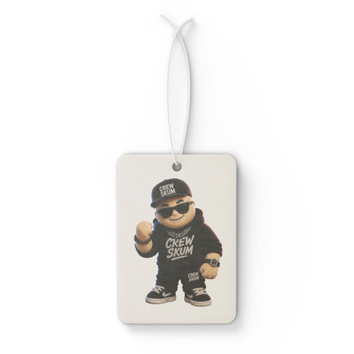 Car Air Freshener — 'Crew Skum' Street Style Character Scented Tag