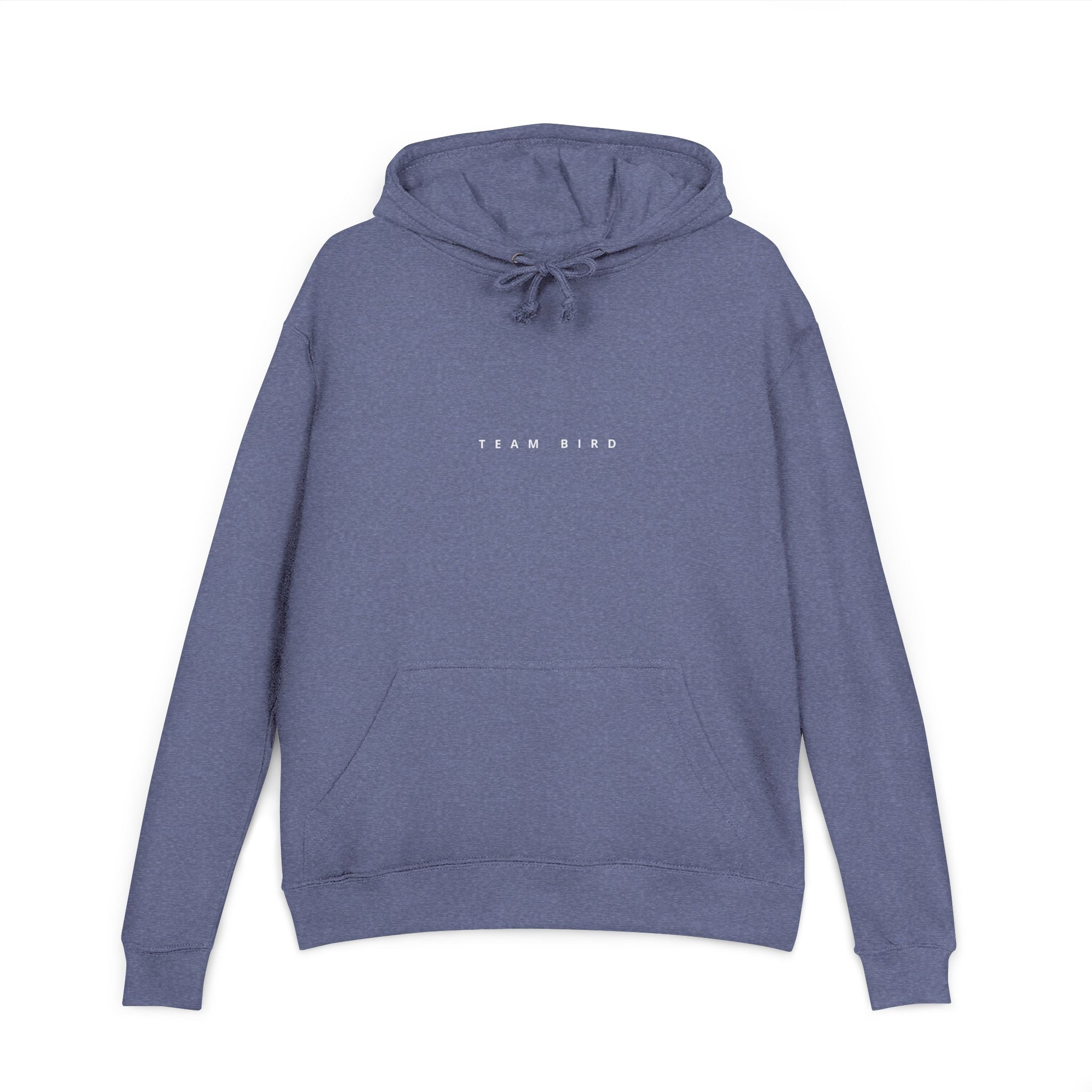 Butterfly Graphic Hoodie — "Team Bird" Blue Wing Pullover