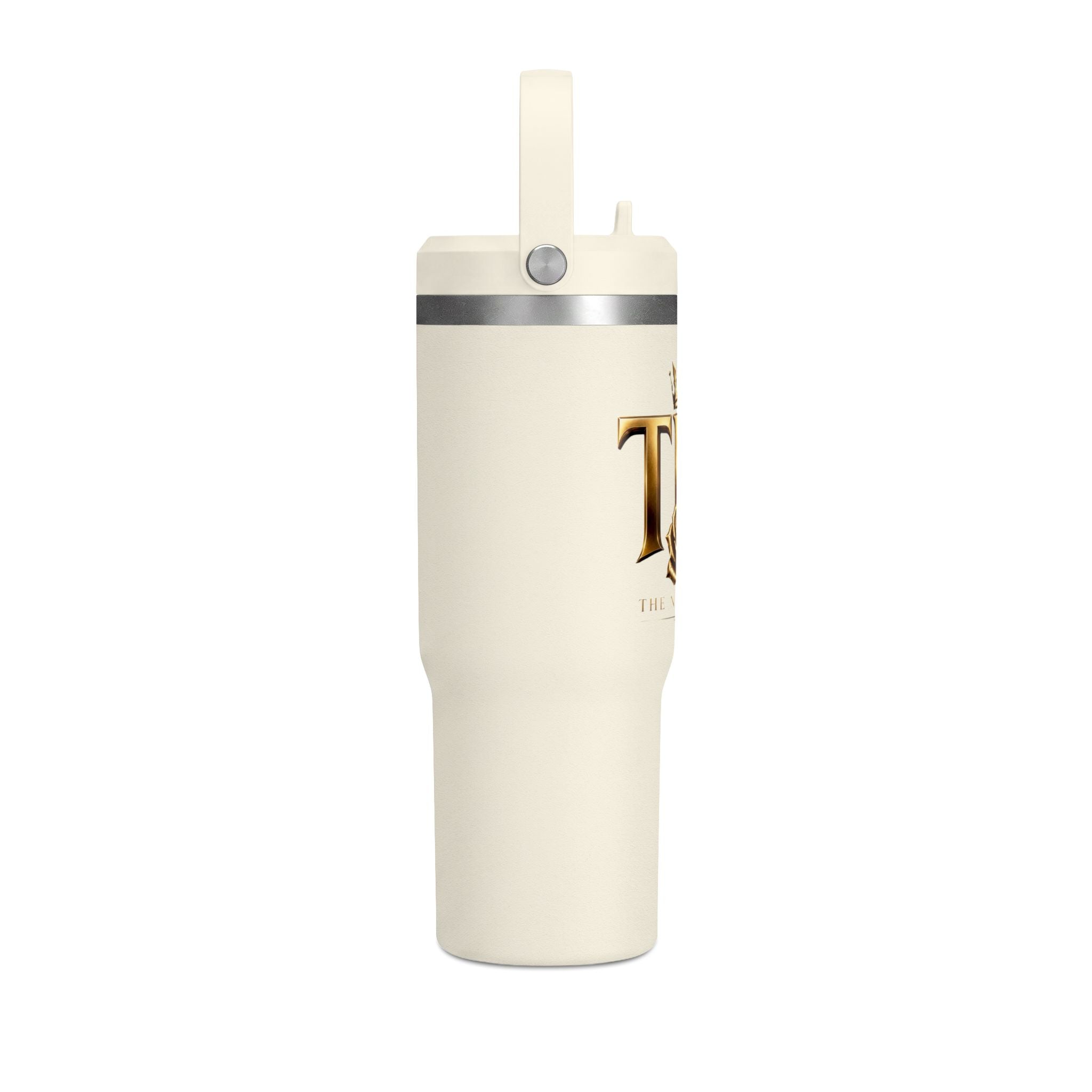 Nomad 32oz Tumbler — TNF 'The Naji Family' Gold Crown & Rose Insulated Travel Cup