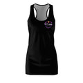 Next Level Racerback Dress — Women's Black Athletic Cut & Sew