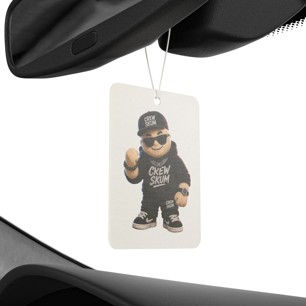 Car Air Freshener — 'Crew Skum' Street Style Character Scented Tag