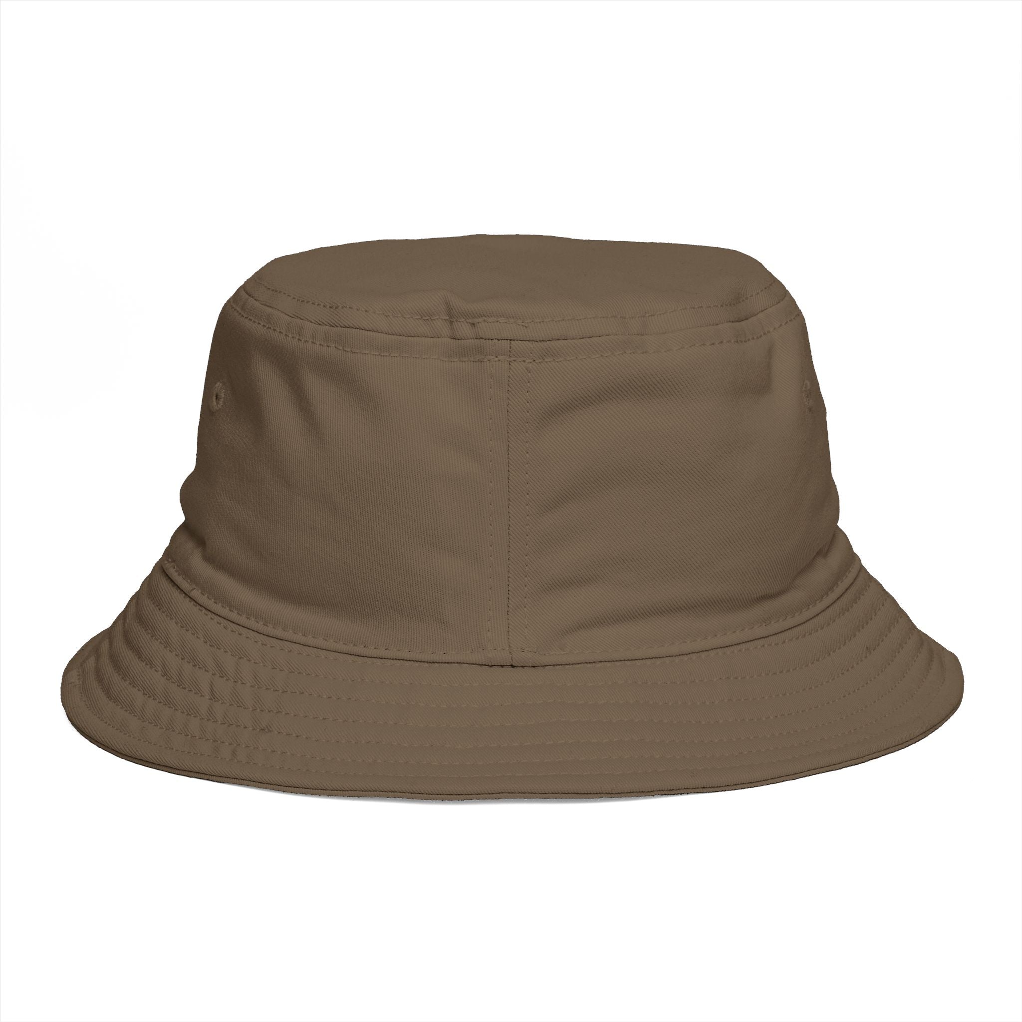 Next Level Creation Agency Brown Bucket Hat — Logo Embroidered Streetwear