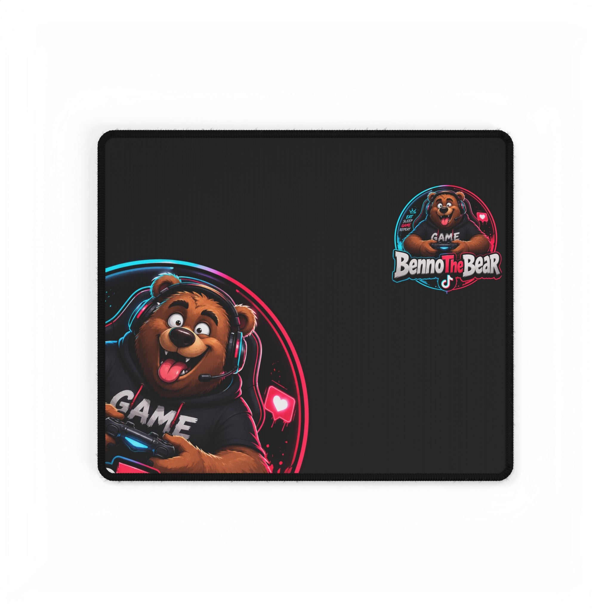 Gaming Bear Desk Mat — BennoTheBear Extended Mouse Pad