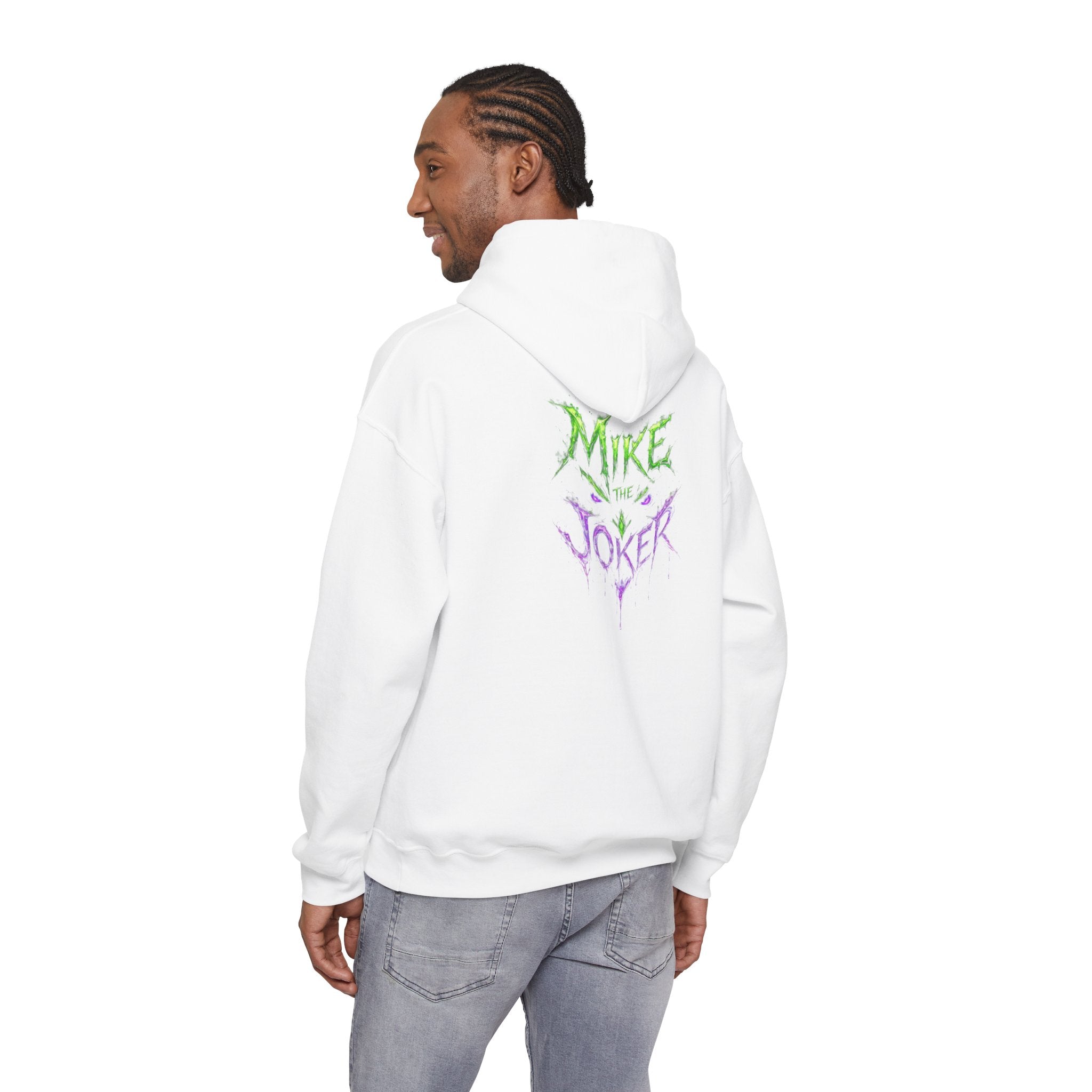 Joker-Inspired 'Mike and Joker' Graphic Hoodie