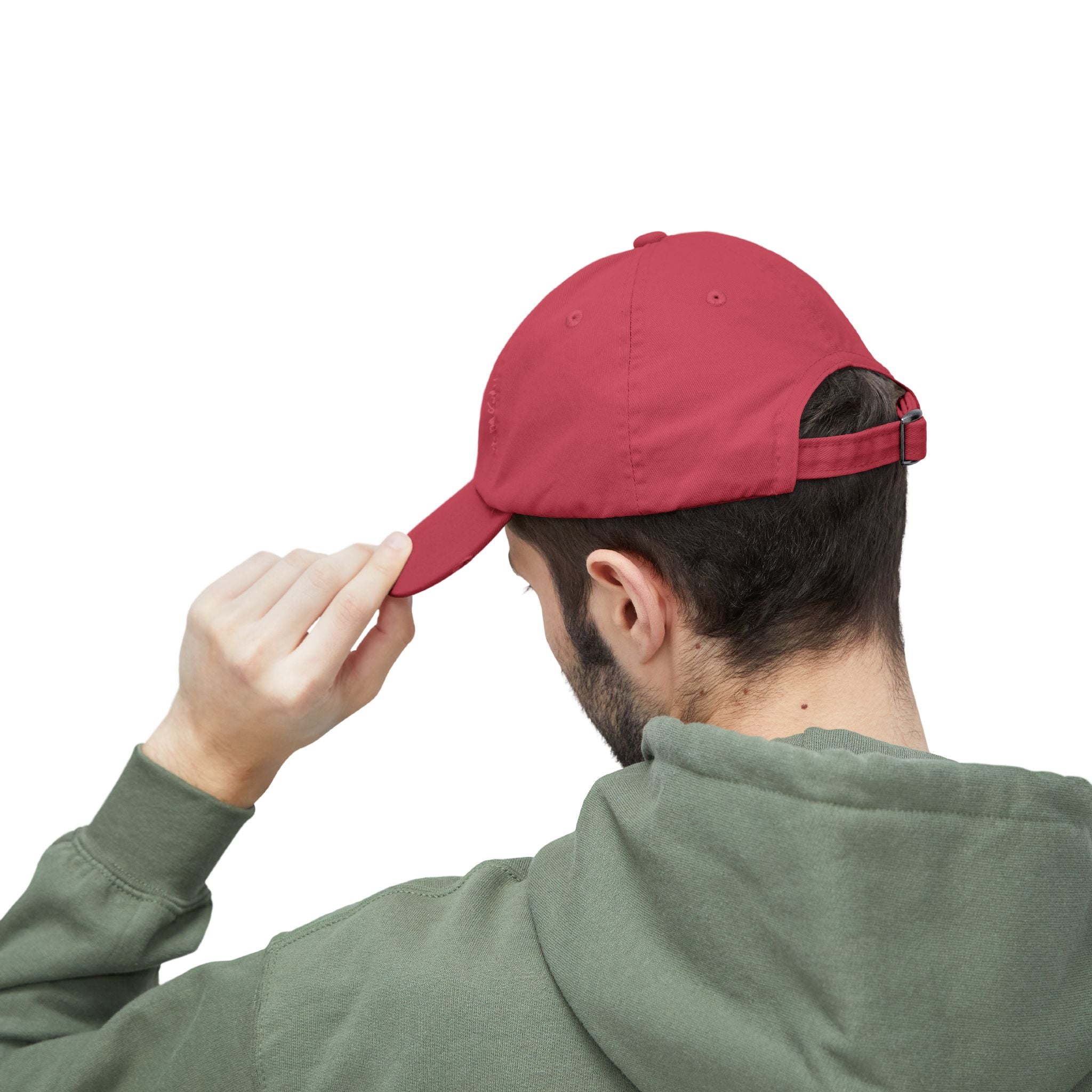 Distressed Black Cap — Miss V Crown & Card Emblem