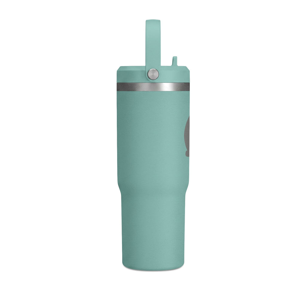 Nomad 32oz Travel Tumbler — Minimal Moon Icon Stainless Steel Insulated Bottle