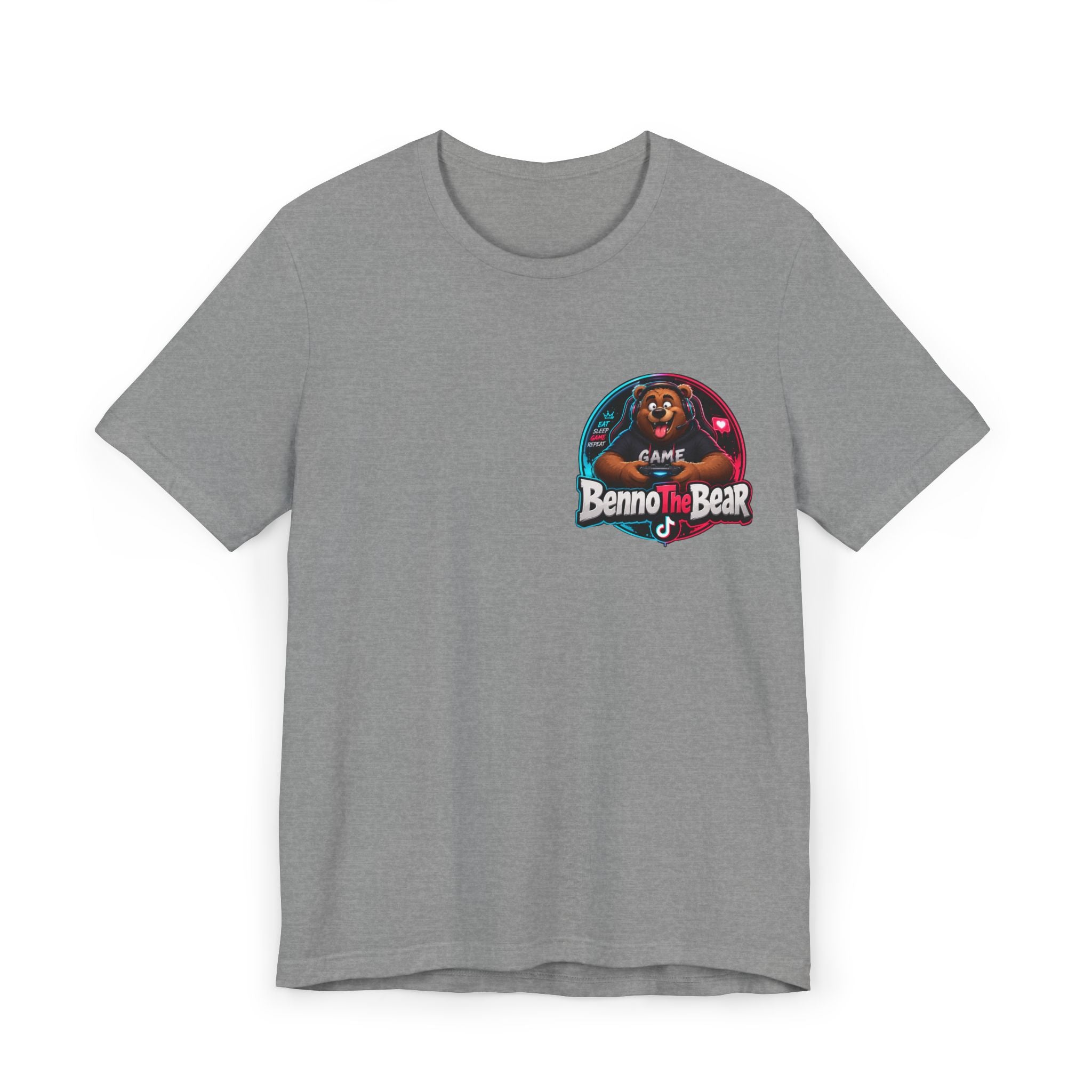 Benno The Bear Gaming T-Shirt — TikTok Streamer Logo Tee