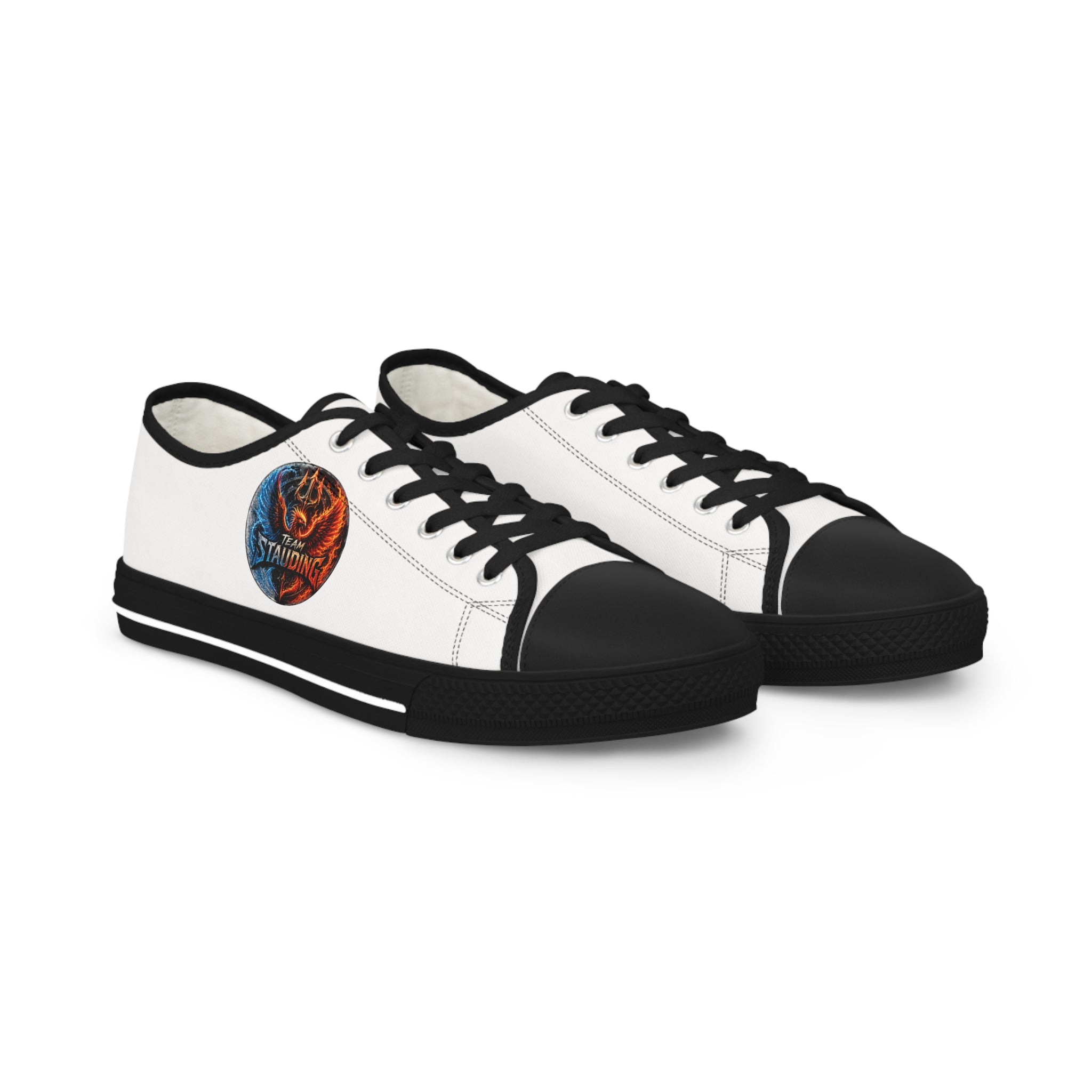 Staudings Low Top Sneakers — Double Planet Graphic Casual Canvas Shoes
