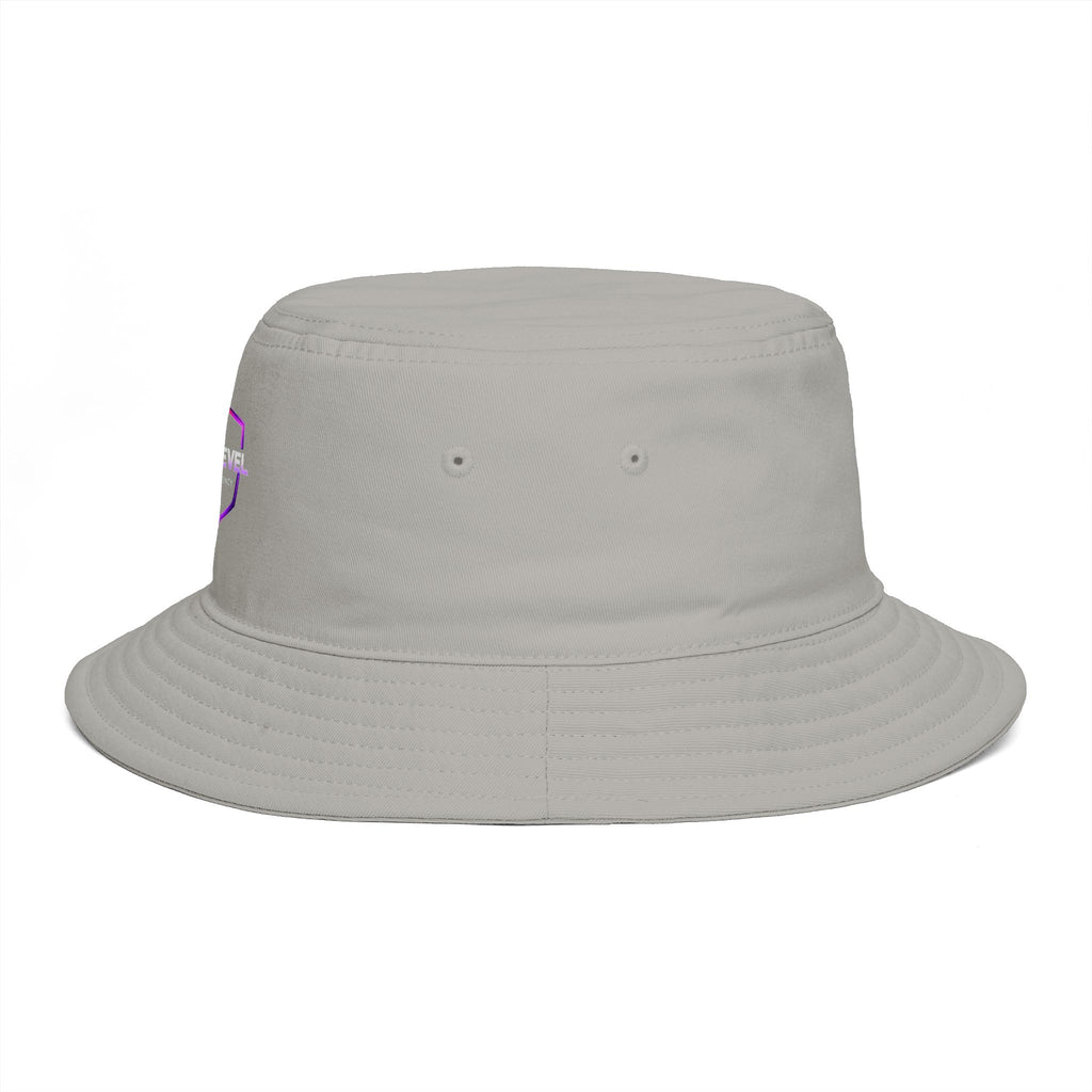 Next Level Creation Agency Brown Bucket Hat — Logo Embroidered Streetwear