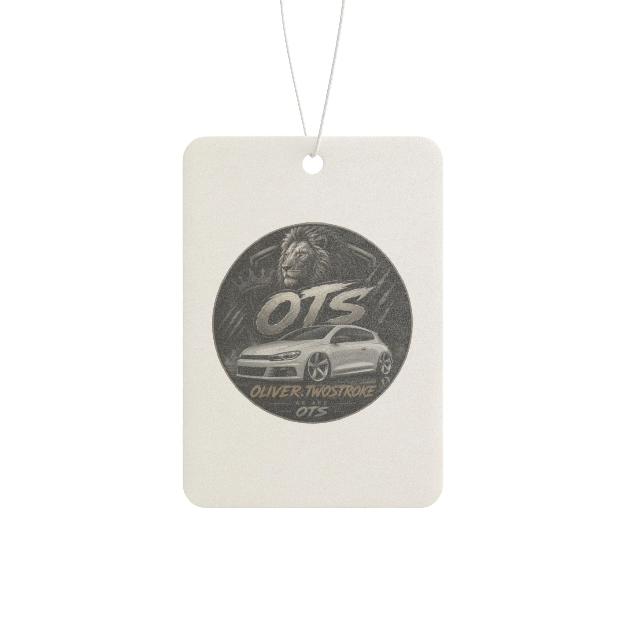 Vintage Muscle Car Air Freshener — OTS Graphic Scented Car Ornament