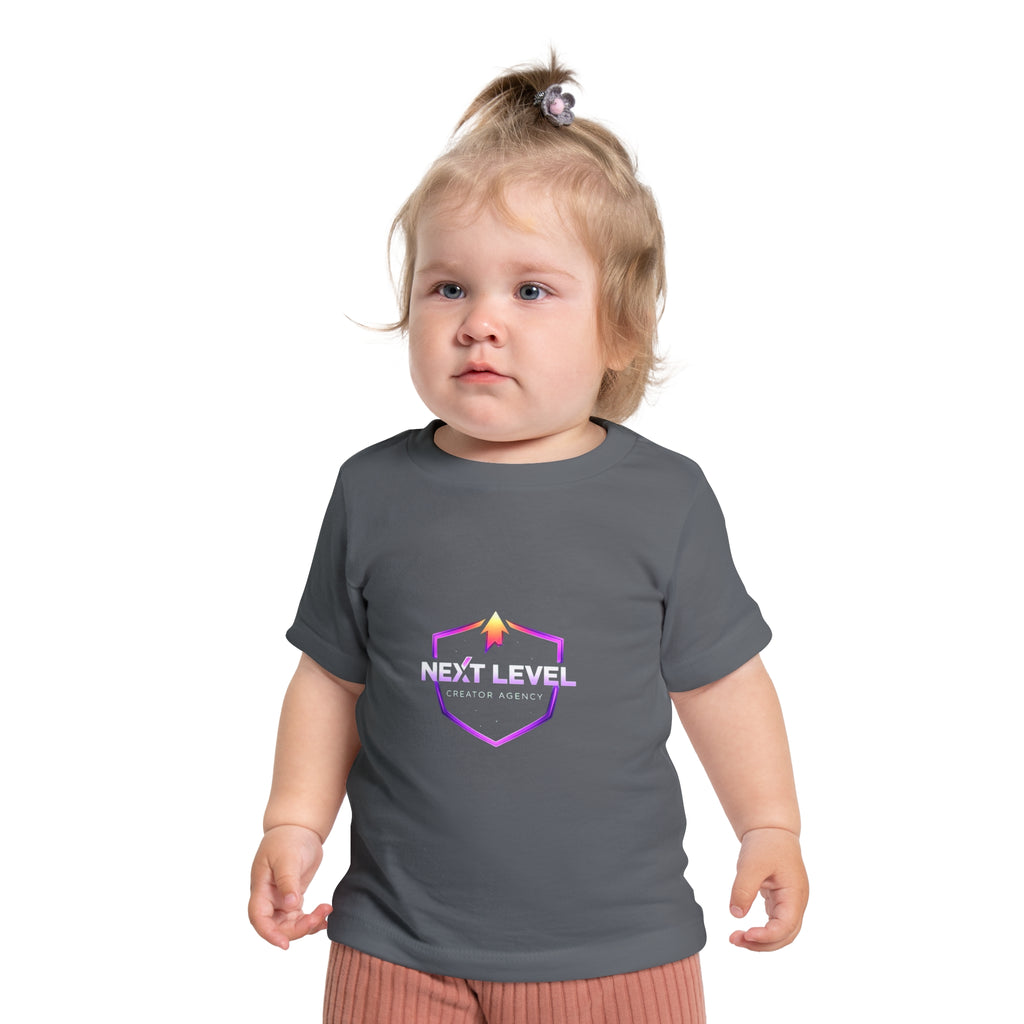 Baby T-Shirt — Pastel Purple Shield Logo "Next Level" Infant Tee