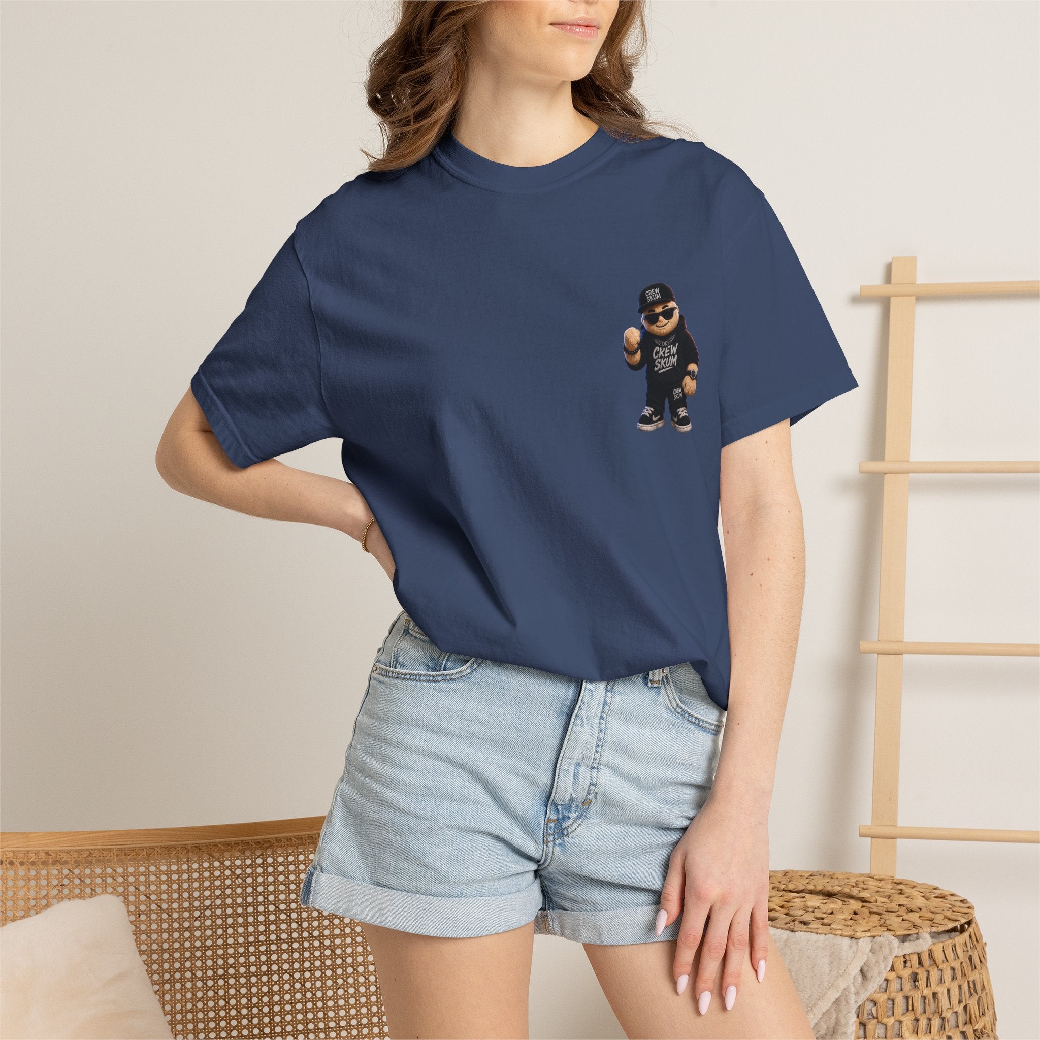 SKUM Unisex Garment-Dyed T-shirt