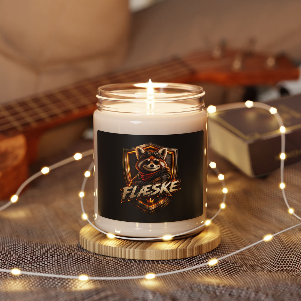 Soy Candle — 'FLÆSKE' Logo Scented Candle (9 oz)
