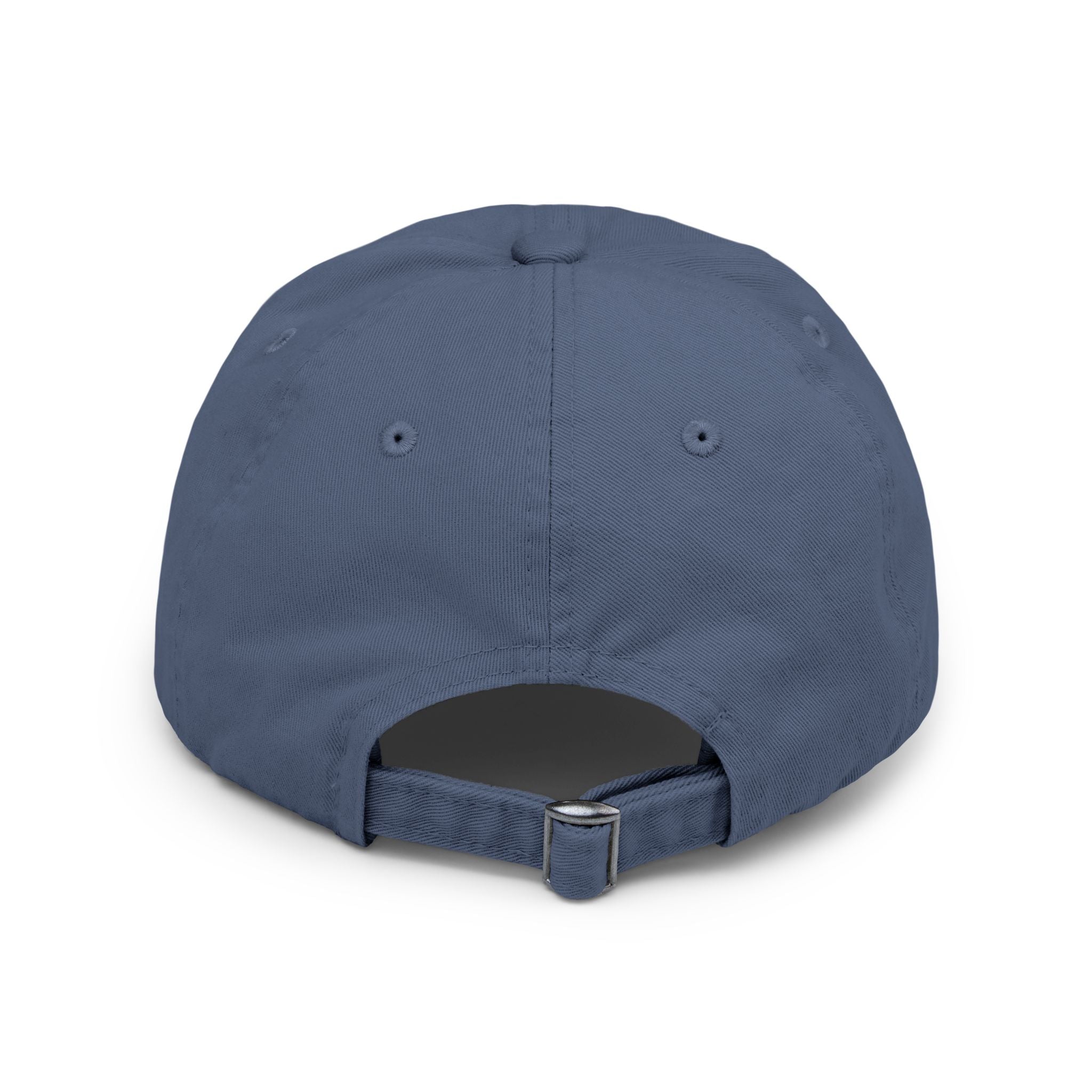 Distressed Black Cap — Miss V Crown & Card Emblem