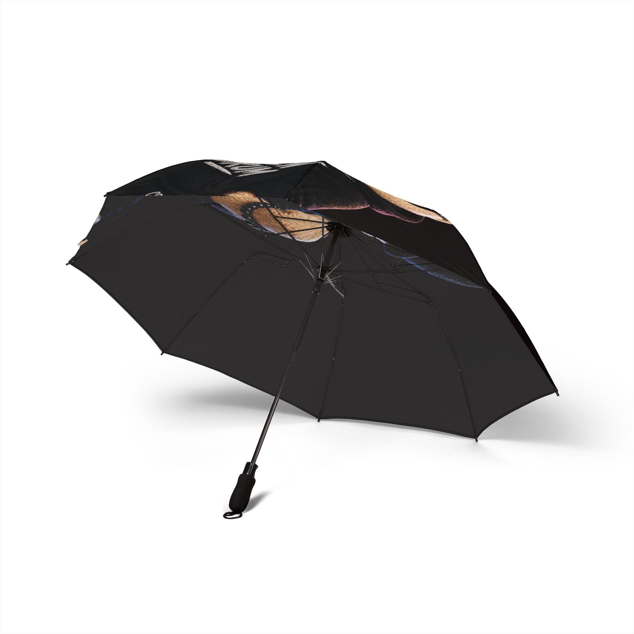 Semi-Automatic Foldable Umbrella — Cool Bear Crew Skum Graphic