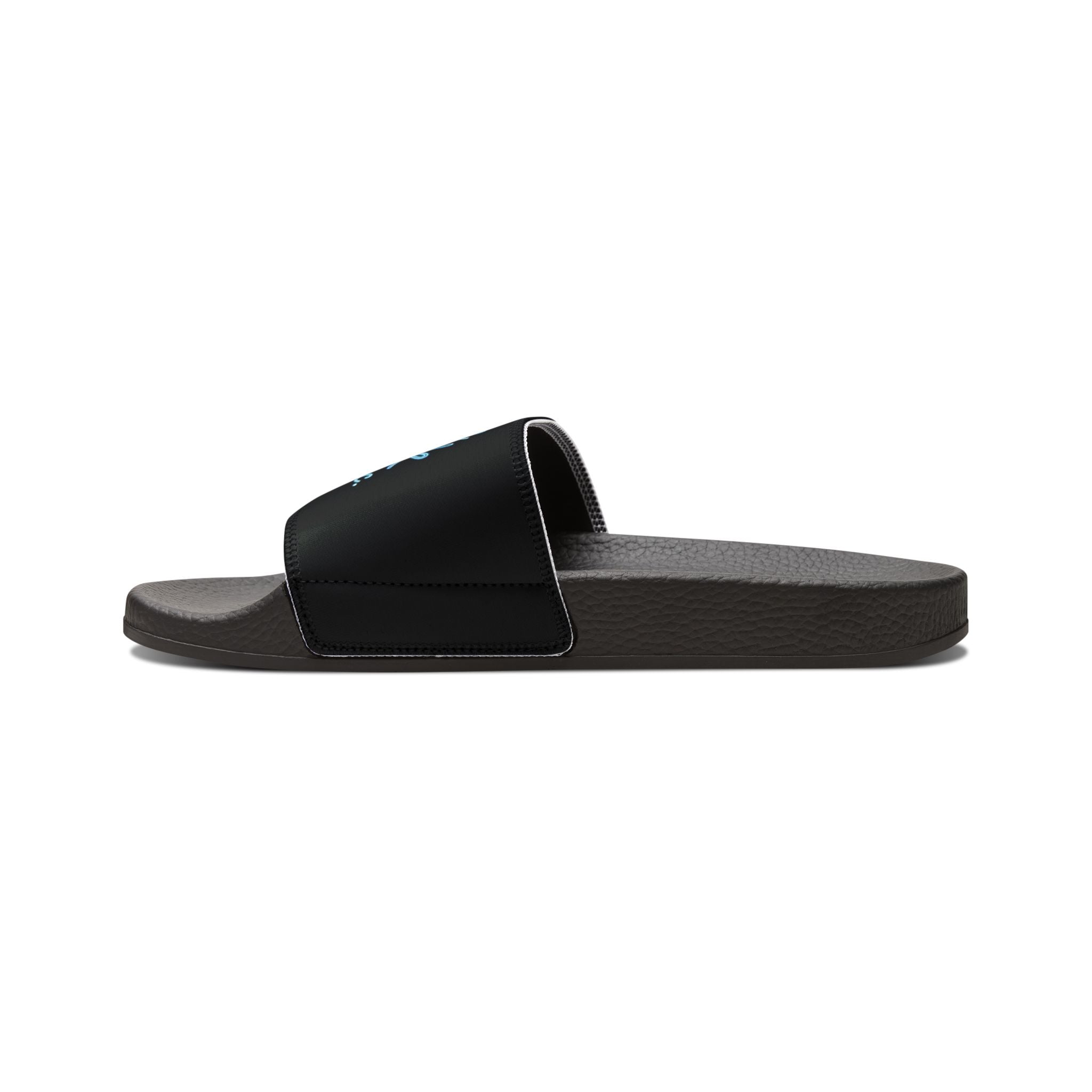 Men's Logo Slide Sandals — Removable Strap Casual Pool & Lounge Slides