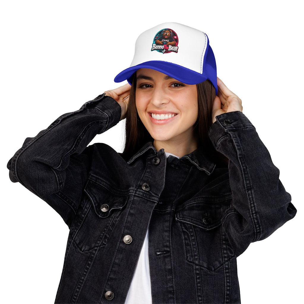 Trucker Hat — 'Benno the Bear' Gaming Logo Foam Cap