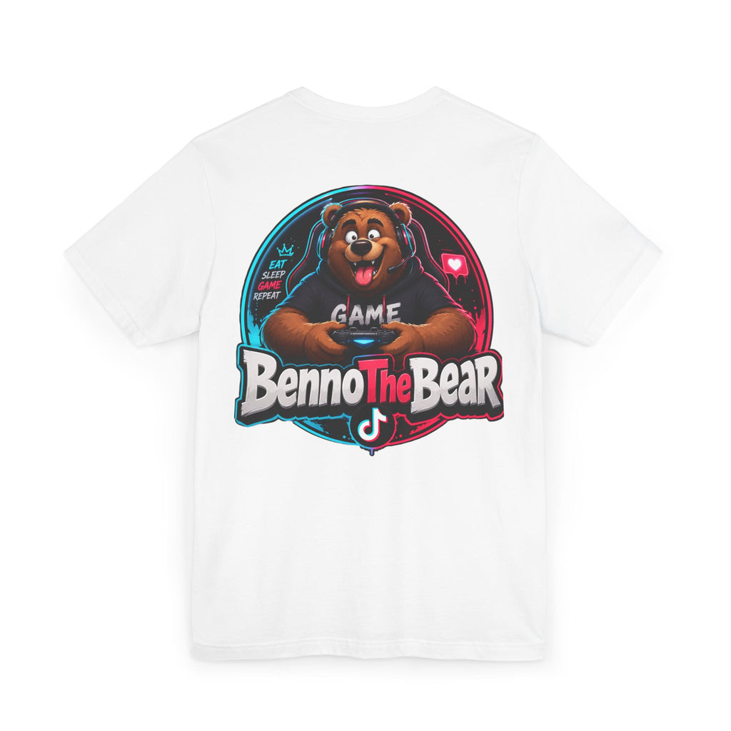 Benno The Bear Gaming T-Shirt — TikTok Streamer Logo Tee