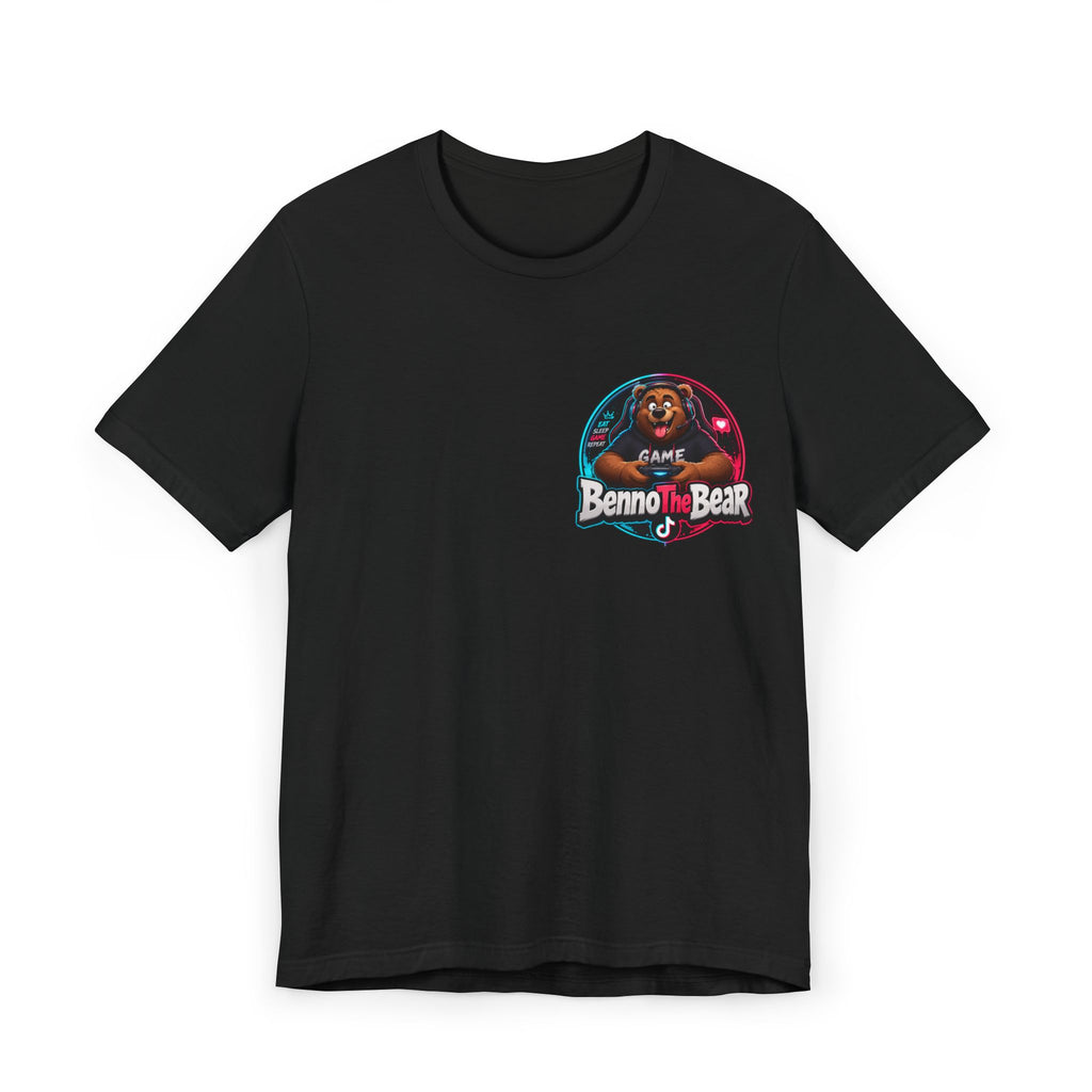 Benno The Bear Gaming T-Shirt — TikTok Streamer Logo Tee