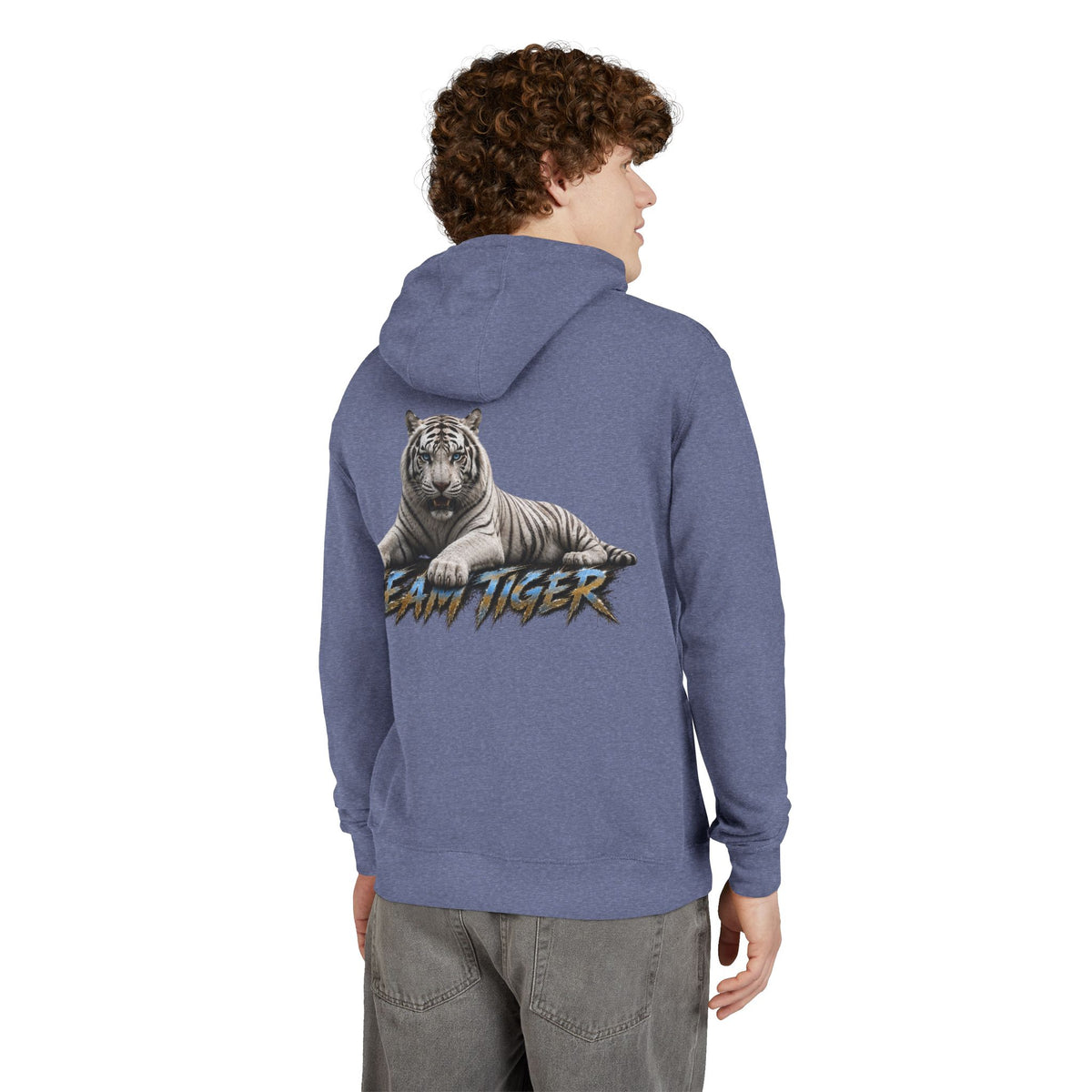 Tiger Hoodie — 'Team Tiger' Graphic Pullover