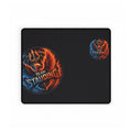 Gaming Desk Mat — Large Black Mouse Pad with Mascot