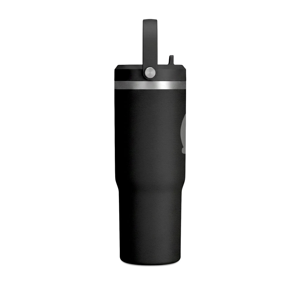Nomad 32oz Travel Tumbler — Minimal Moon Icon Stainless Steel Insulated Bottle