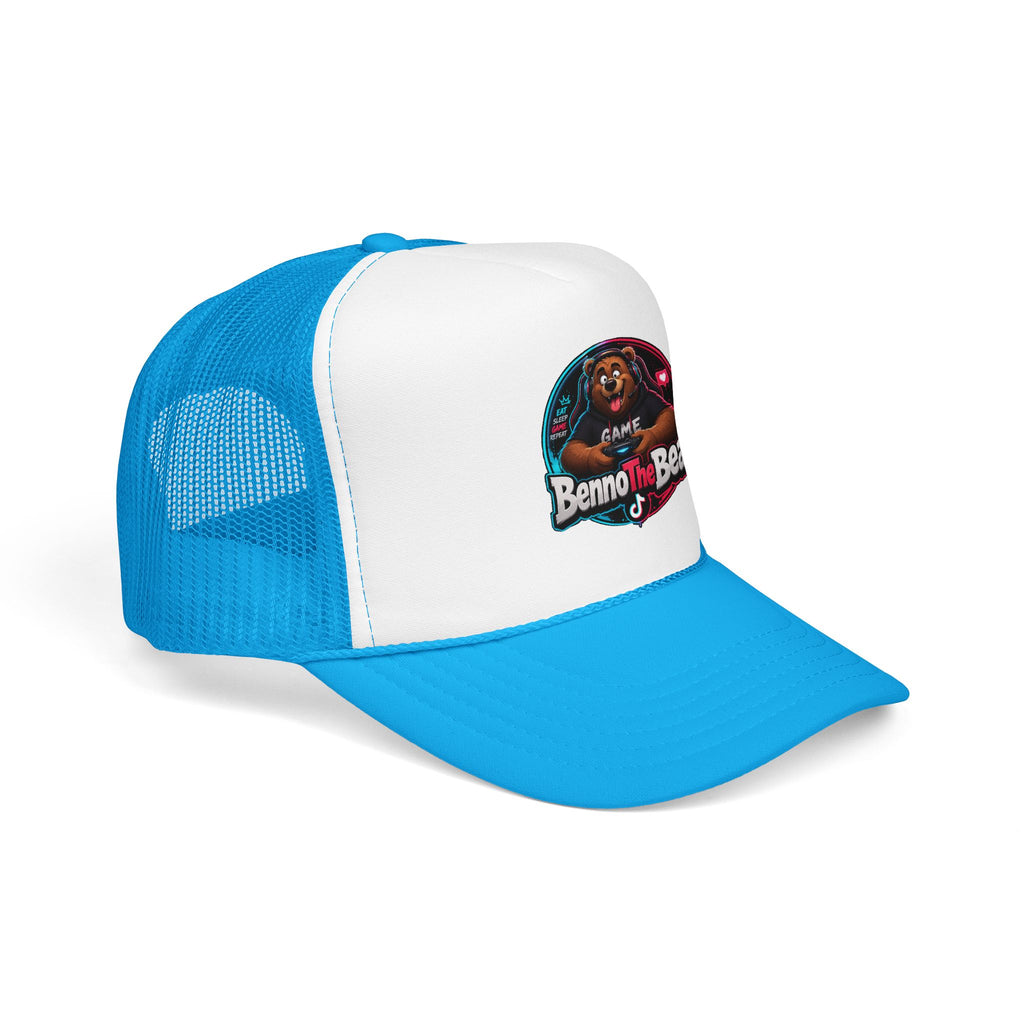 Trucker Hat — 'Benno the Bear' Gaming Logo Foam Cap