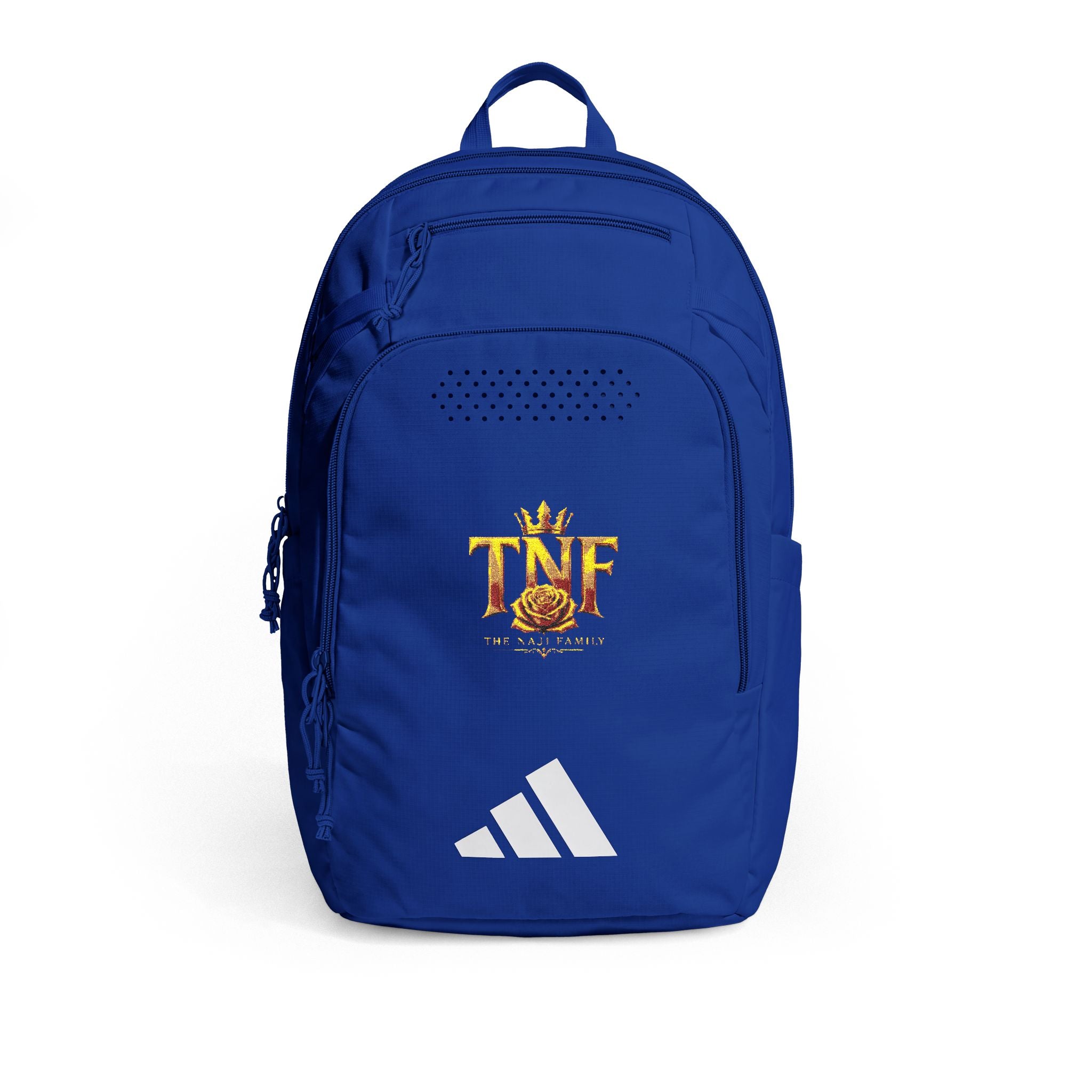 Embroidered TNF Crown Backpack — adidas Defender 5 School & Travel Bag