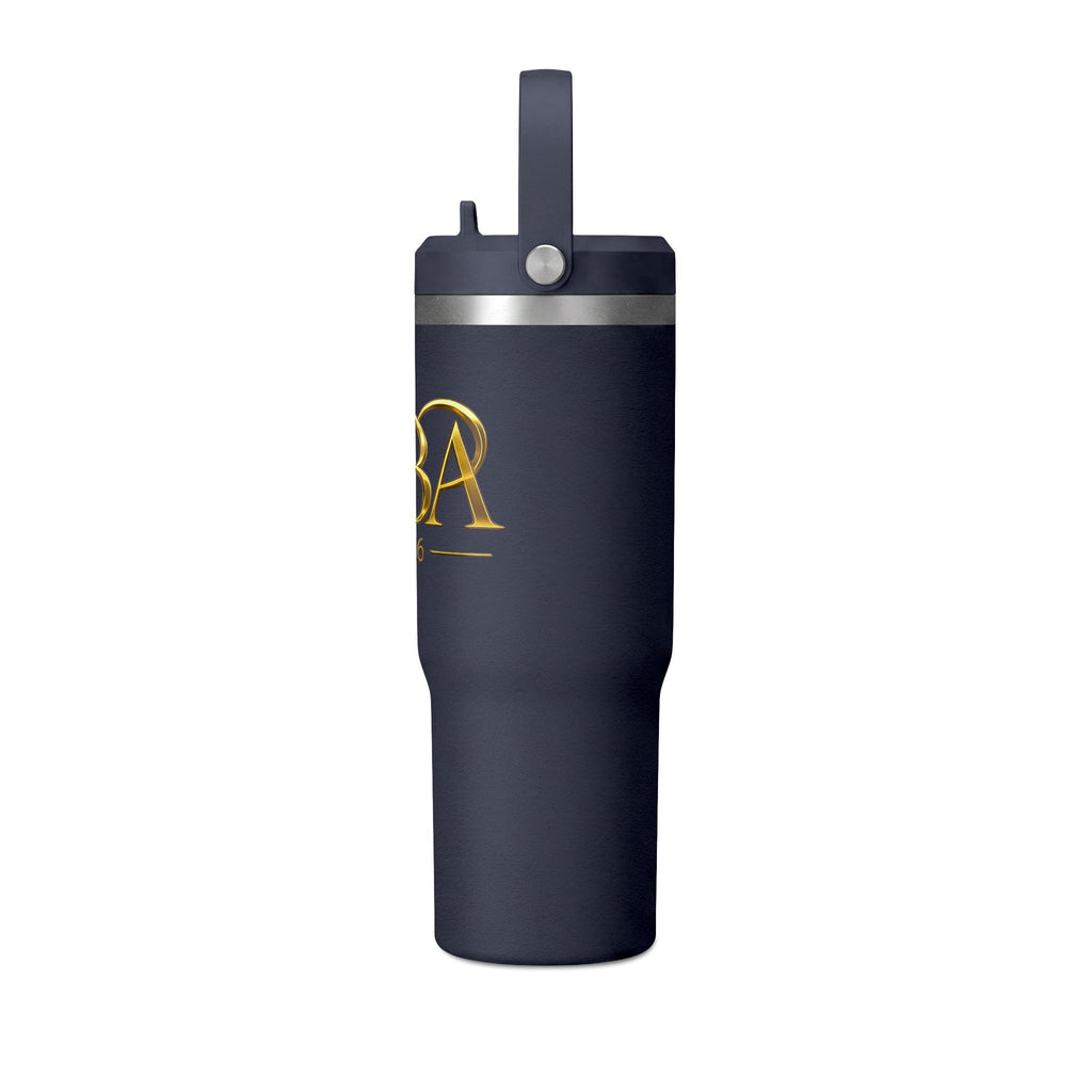 MBA 2026 Insulated 32oz Nomad Tumbler — Gold Crest Travel Mug