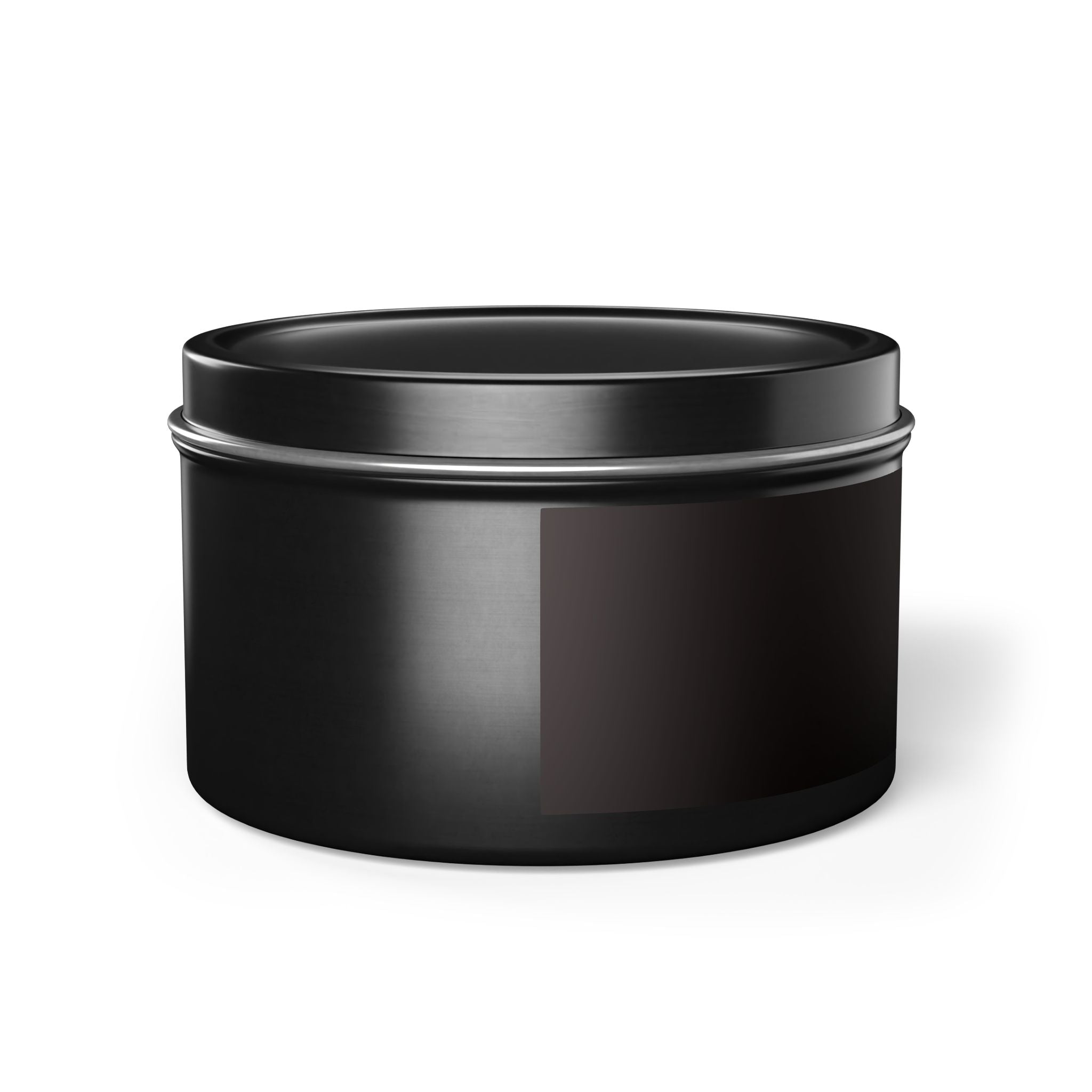 Black Tin Candle — Tonemo’s Romantic Rose Scented Travel Candle