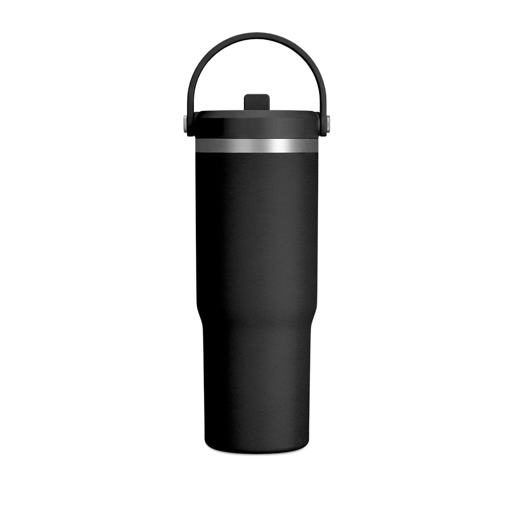 Nomad 32oz Travel Tumbler — Minimal Moon Icon Stainless Steel Insulated Bottle